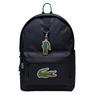 Lacoste Big Kids' Core Solid Backpack - Black