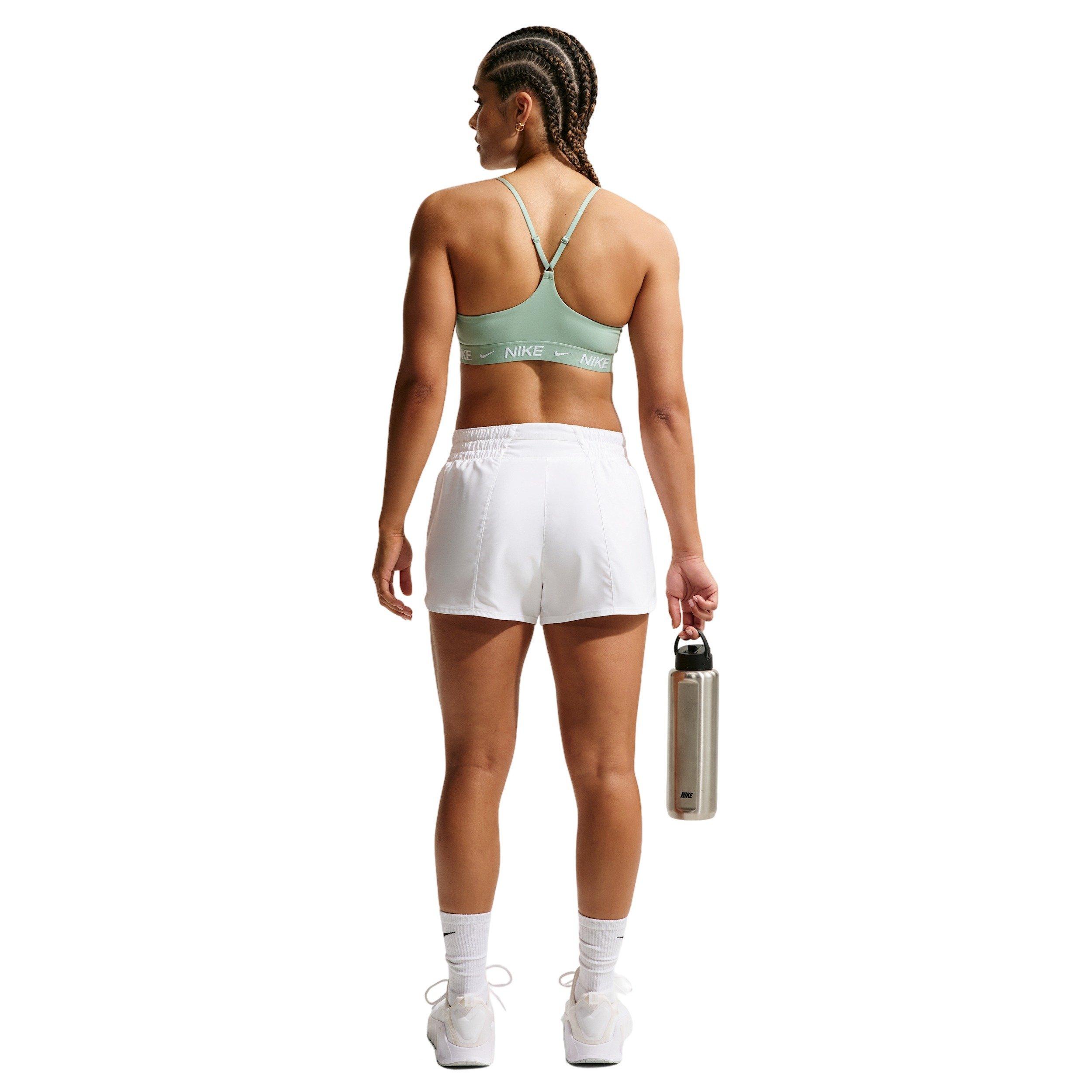 Nike Women's Indy Light Support Padded Adjustable Sports Bra  - GREEN Thumbnail View 5