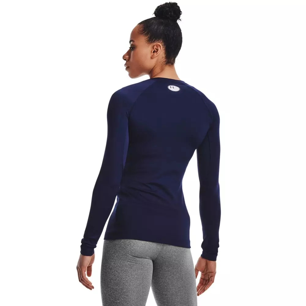 Under Armour Women's Cold Gear Authentics Crew - NAVY