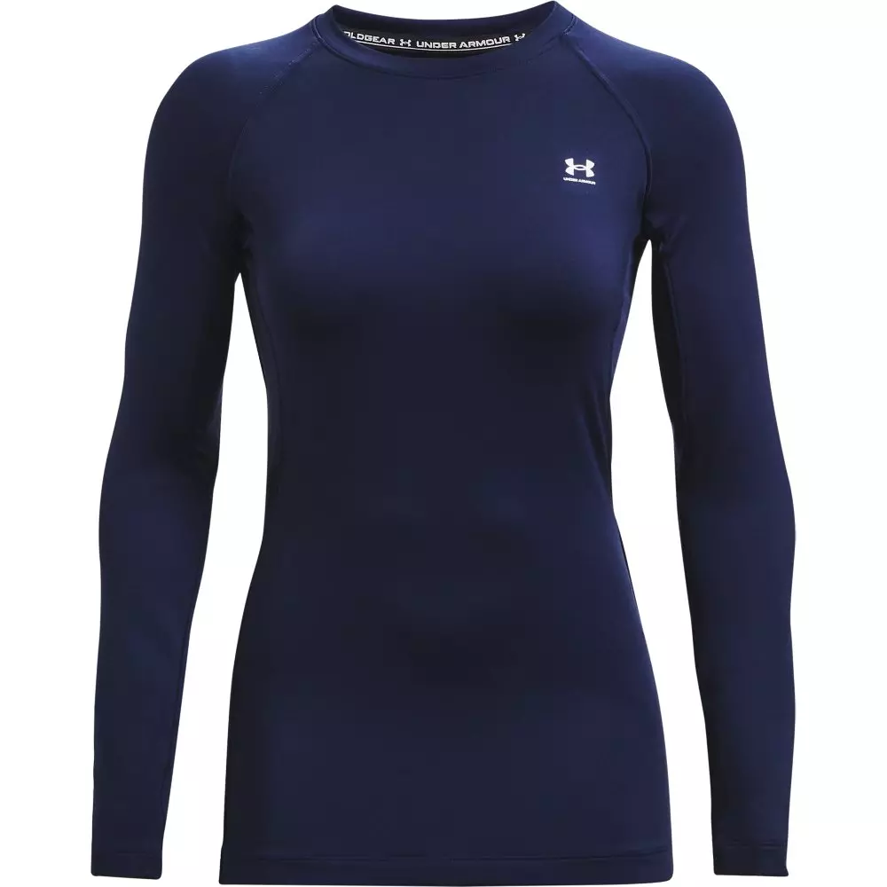Under Armour Women's Cold Gear Authentics Crew - NAVY