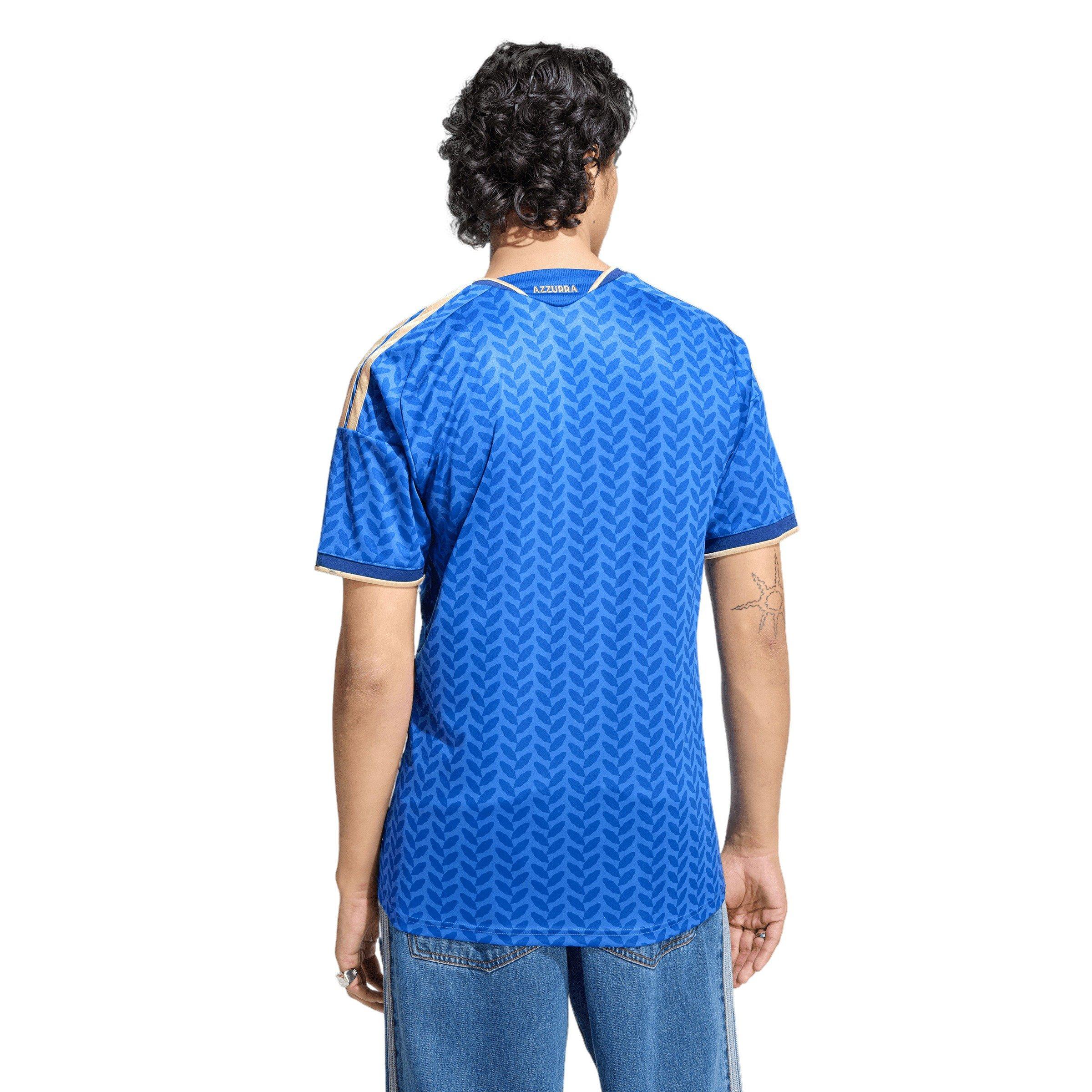 adidas Italy 2026 Authentic Home Jersey Blue Men's | Hibbett