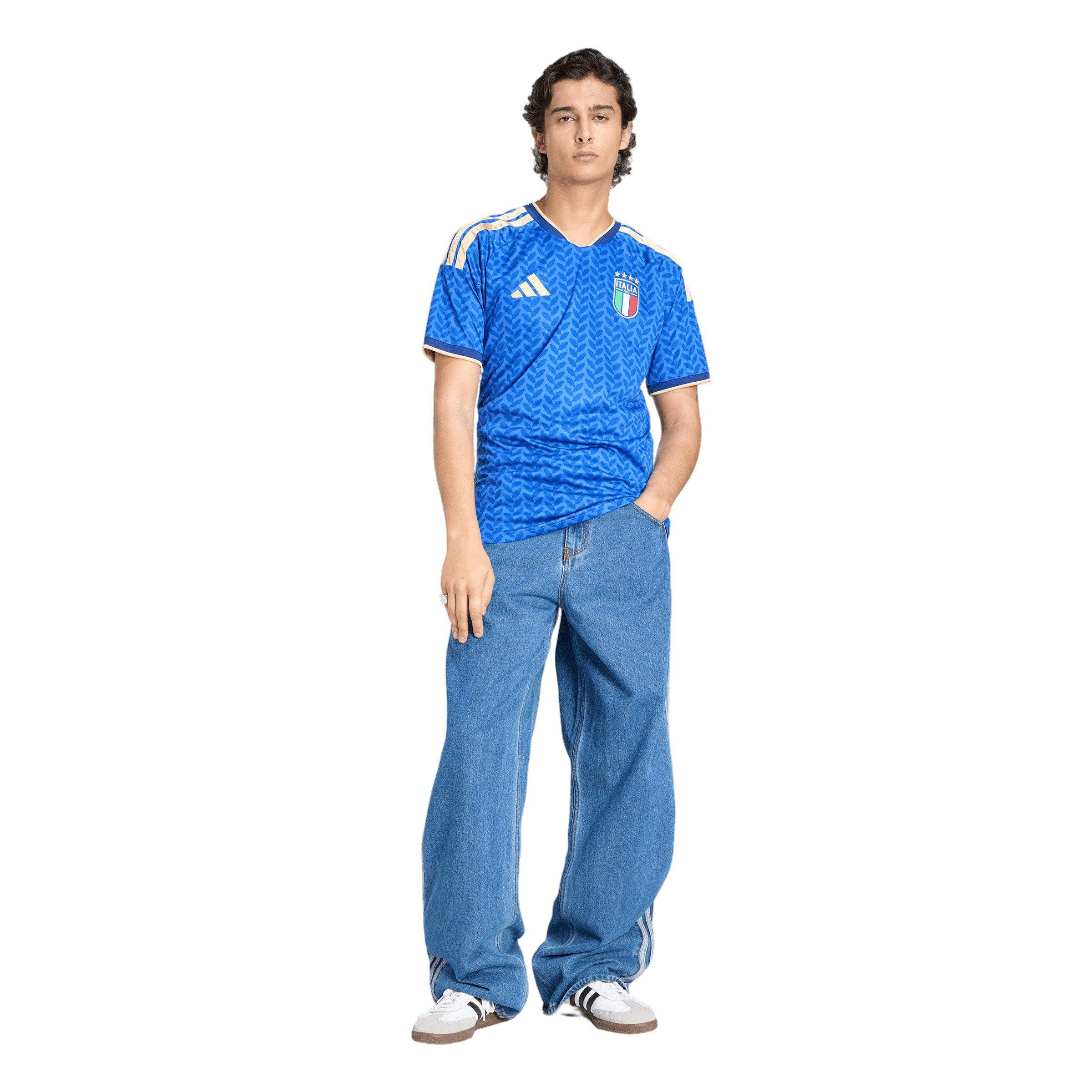 adidas Italy FIFA World Cup 2026 Home Jersey-Blue - BLUE Thumbnail View 5