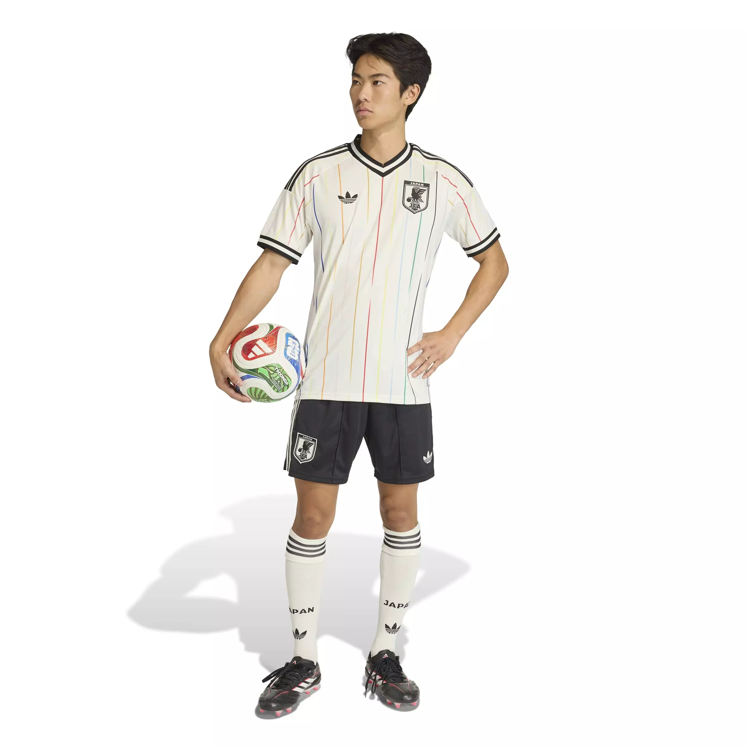 adidas Japan FIFA World Cup 2026 Replica Away Jersey - WHITE/BLACK