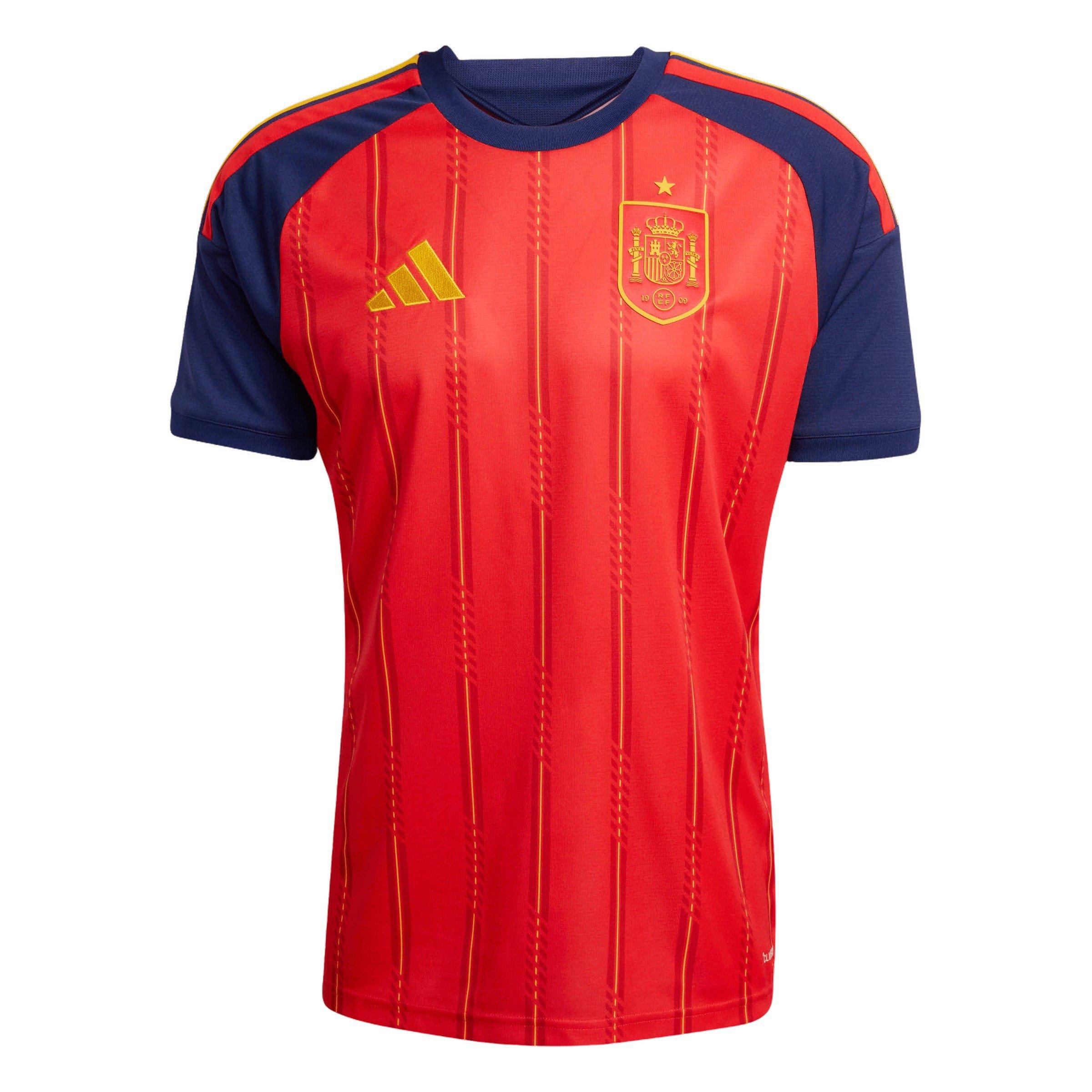 adidas Spain World Cup 2026 Home Jersey Red | Hibbett