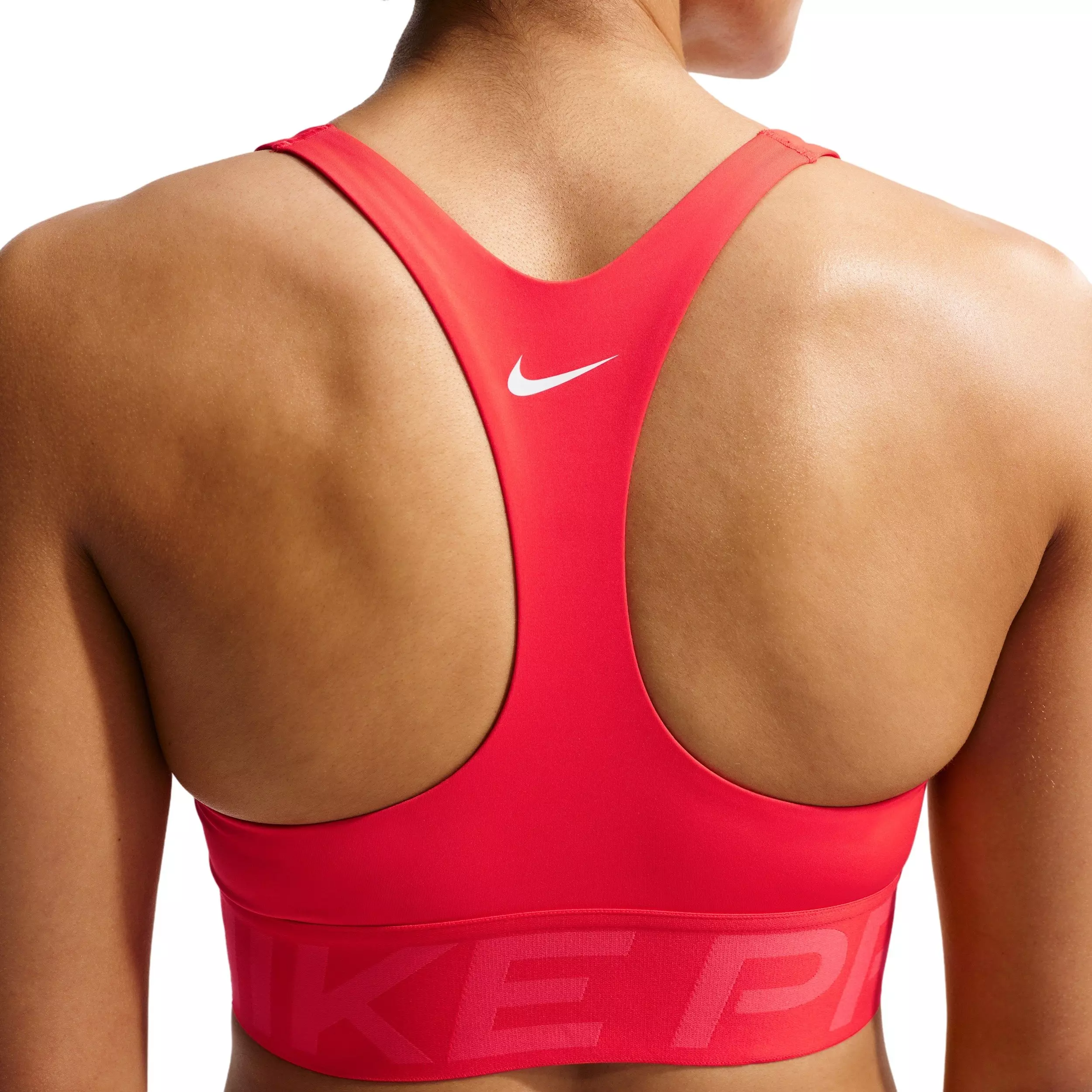 Nike Women's Pro Sculpt Medium-Support Padded Sports Bra - Light Crimson - LIGHT CRIMSON