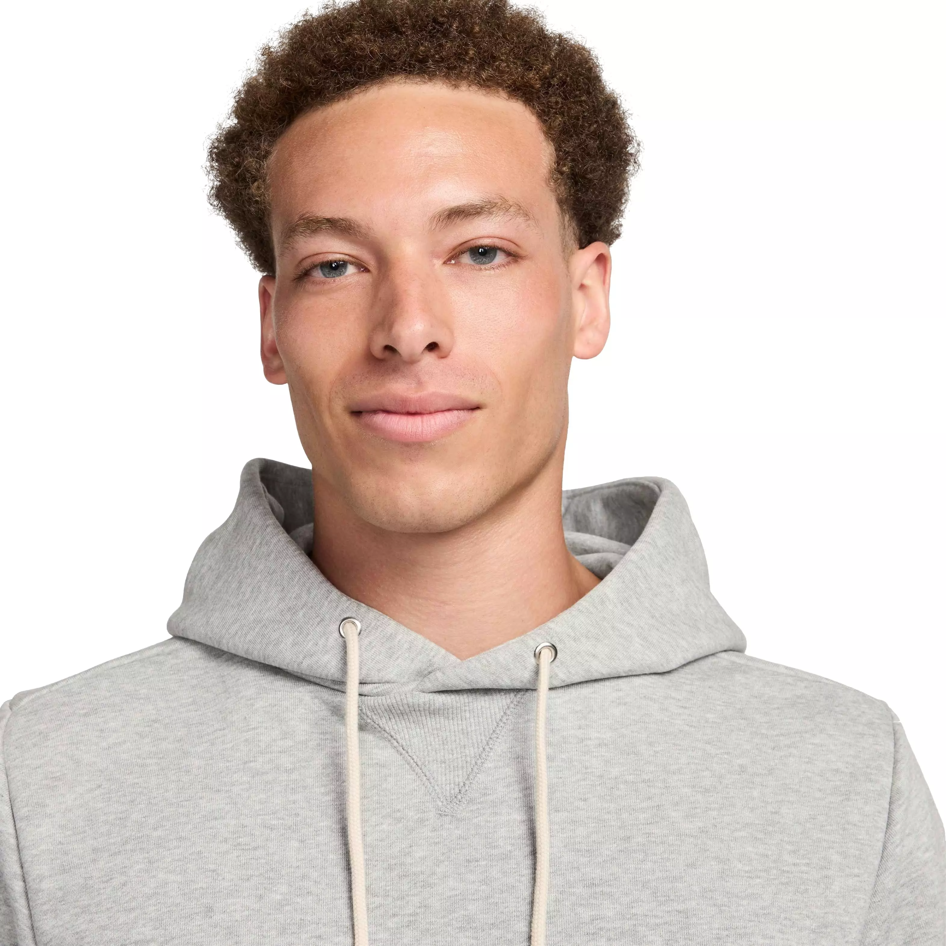 Nike Men's Standard Issue Dri-FIT Pullover Basketball Hoodie - DK GREY