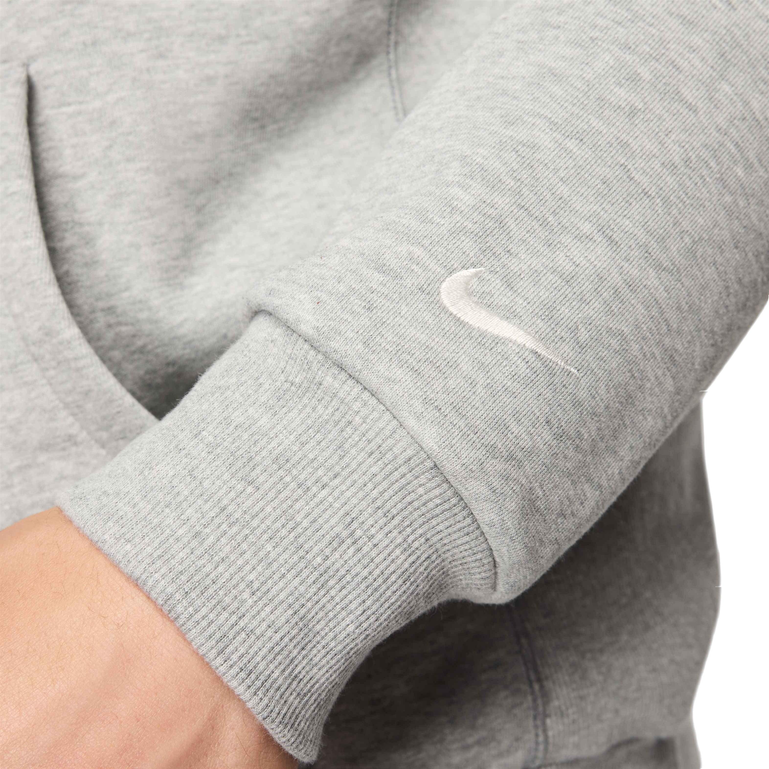 Nike Men's Standard Issue Dri-FIT Pullover Basketball Hoodie - DK GREY Thumbnail View 5
