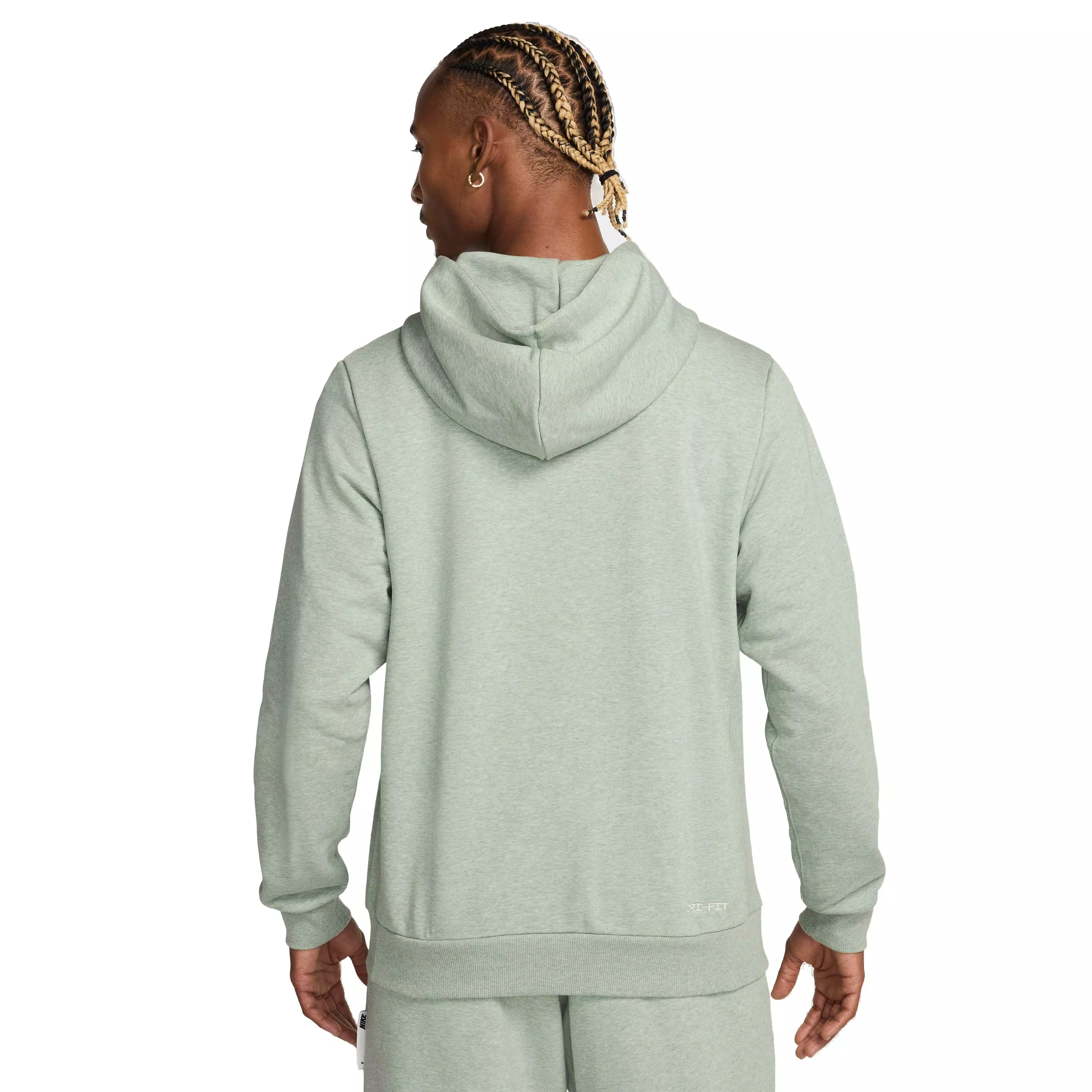 Nike Men's Standard Issue Dri-FIT Pullover Basketball Hoodie - GREEN
