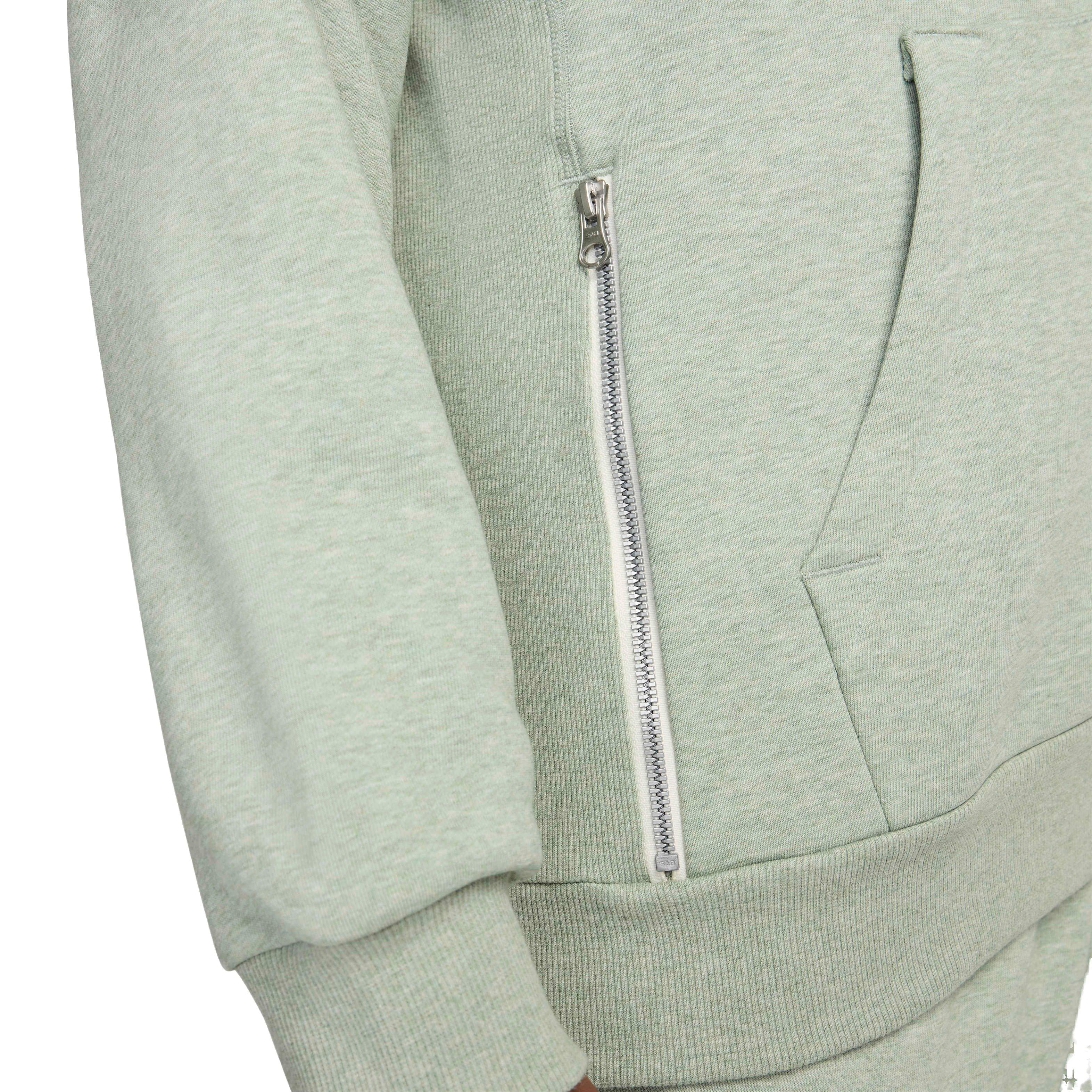 Nike Men's Standard Issue Dri-FIT Pullover Basketball Hoodie - GREEN Thumbnail View 5