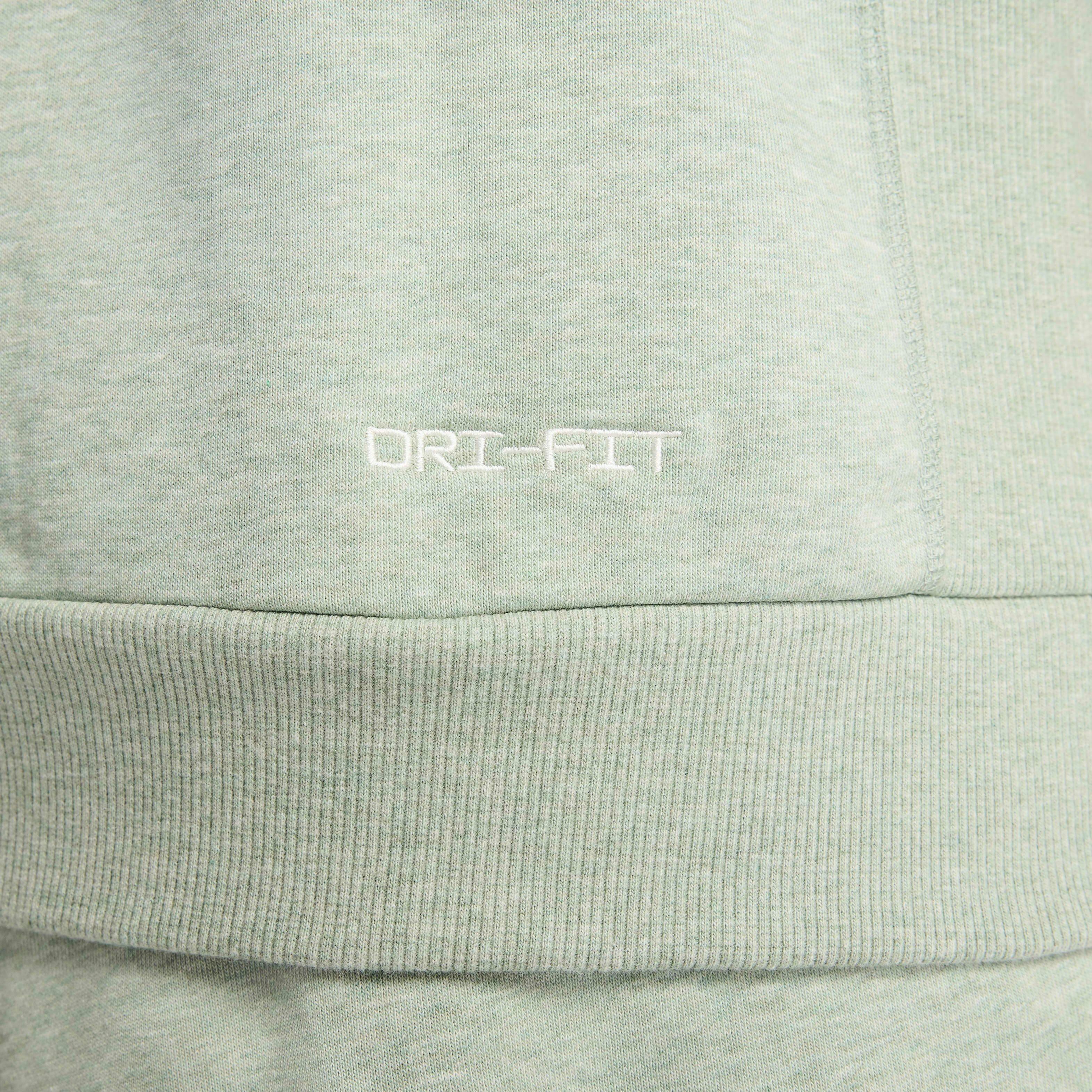 Nike Men's Standard Issue Dri-FIT Pullover Basketball Hoodie - GREEN Thumbnail View 6