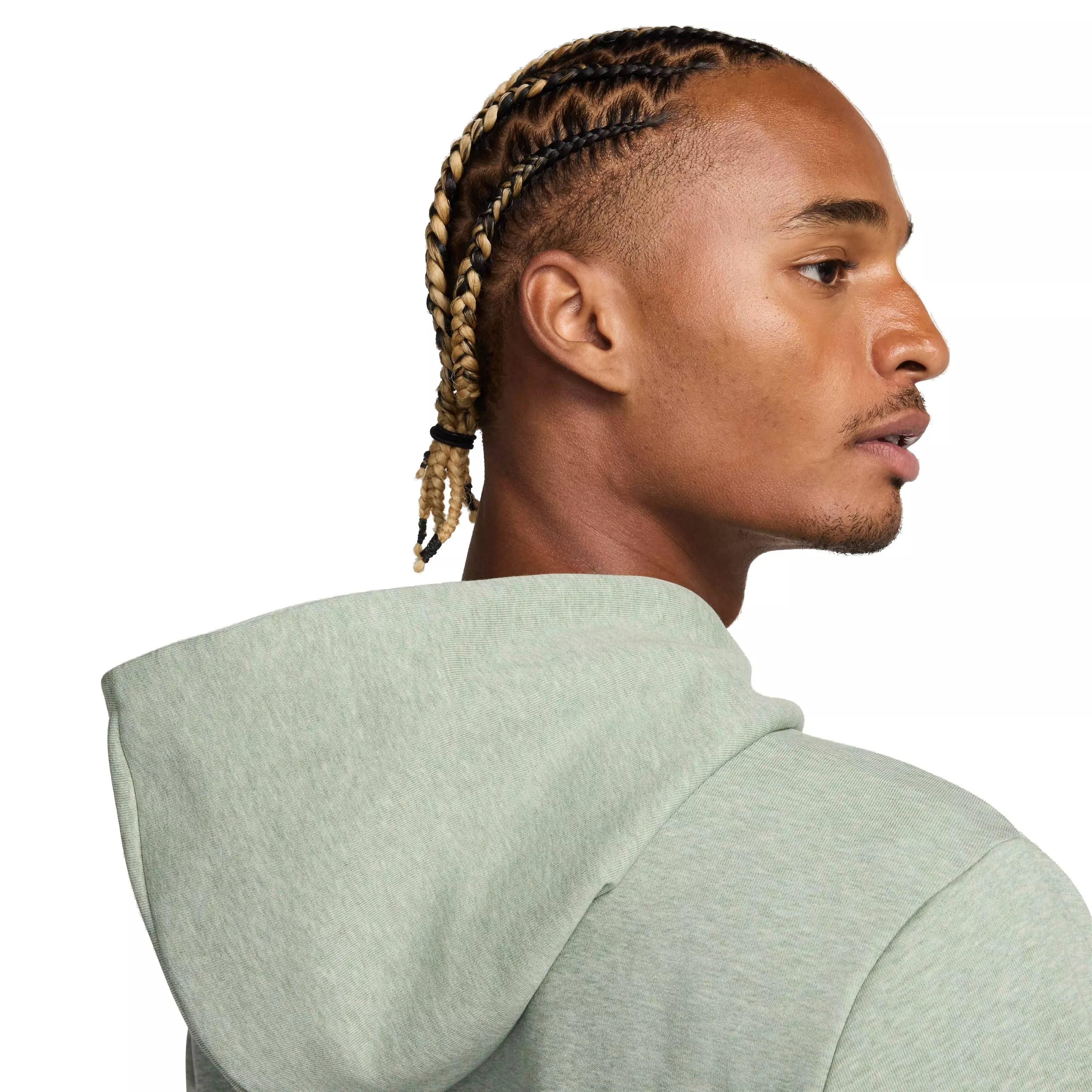 Nike Men's Standard Issue Dri-FIT Pullover Basketball Hoodie - GREEN