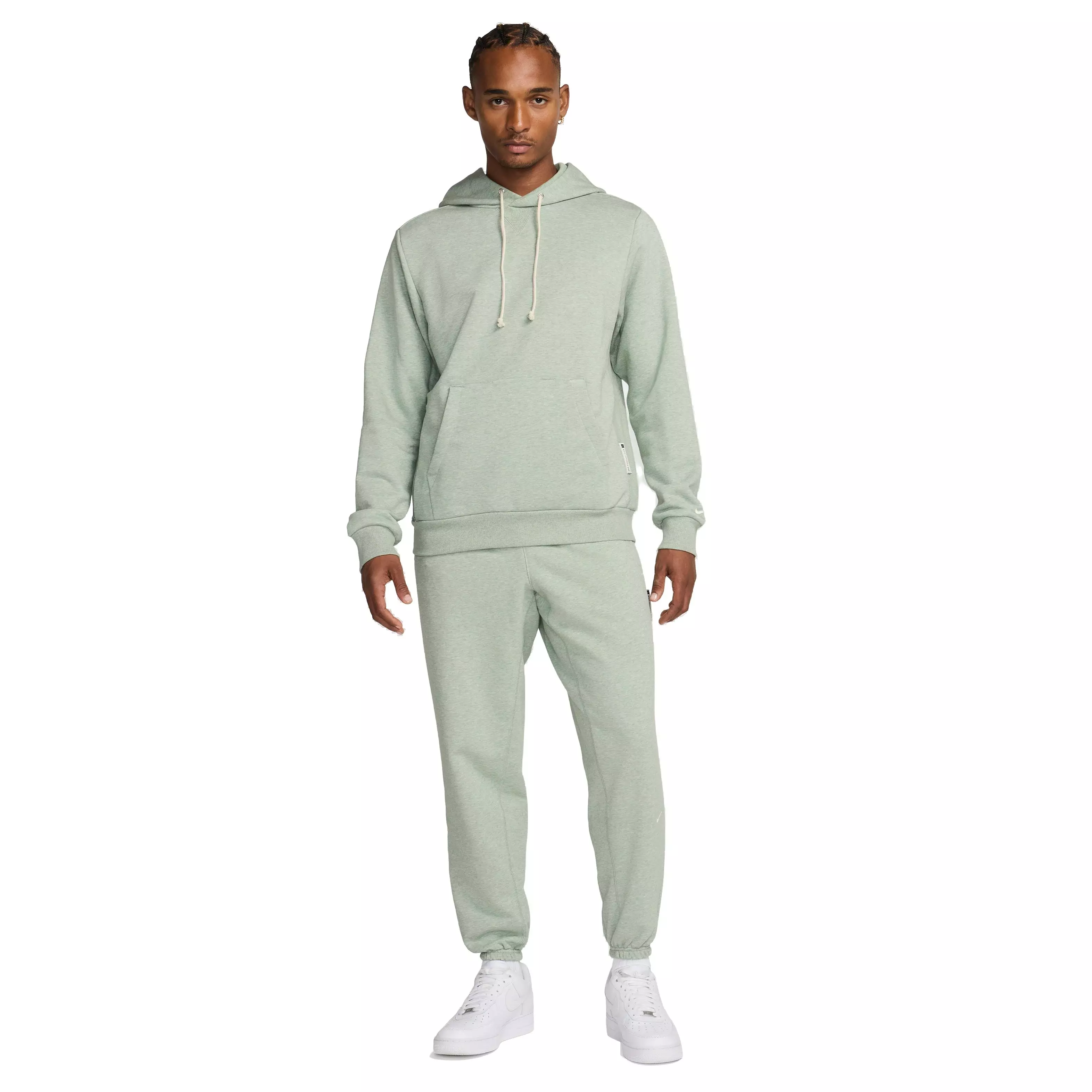 Nike Men's Standard Issue Dri-FIT Pullover Basketball Hoodie - GREEN
