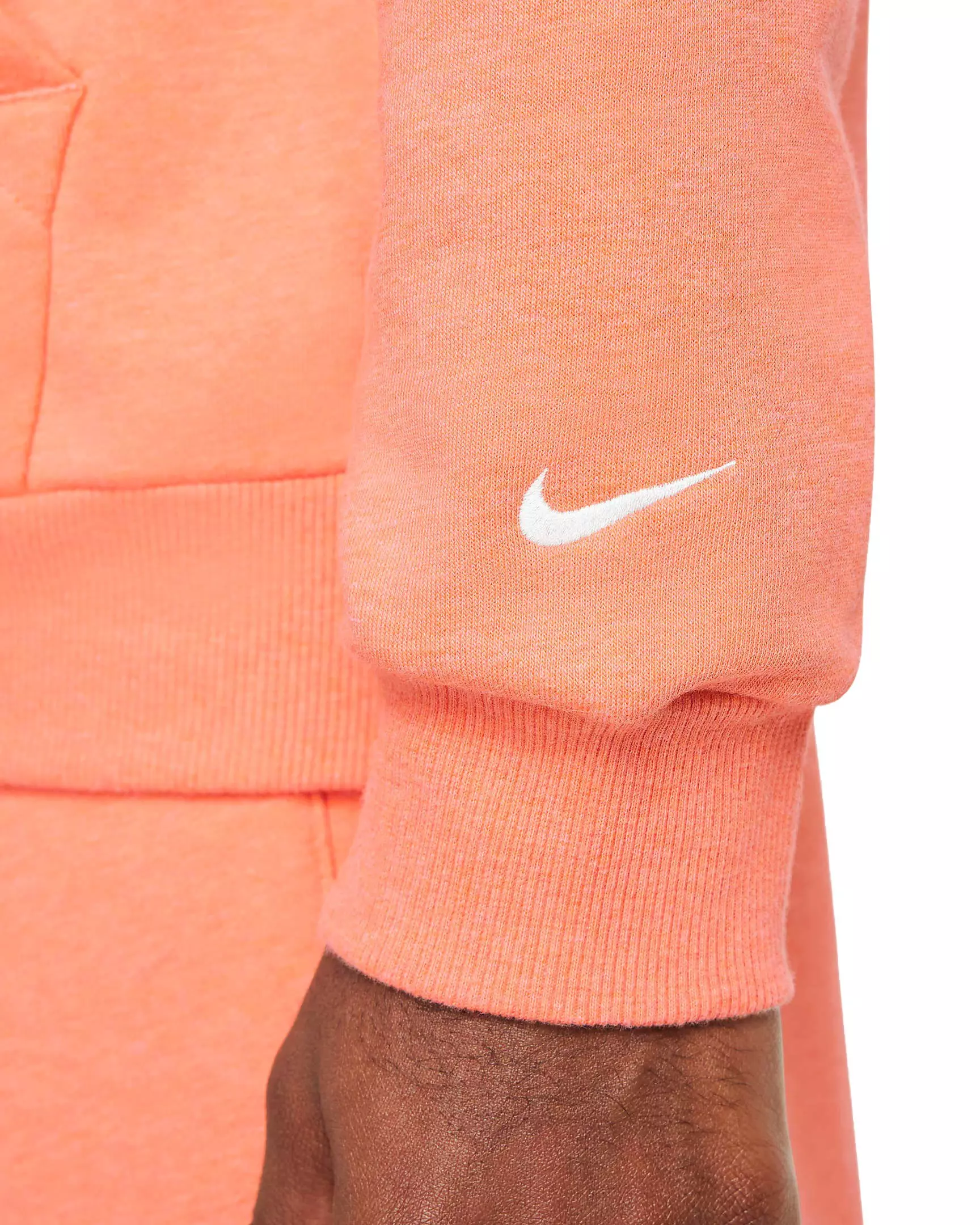 Nike Men's Standard Issue Dri-FIT Pullover Basketball Hoodie - ORANGE