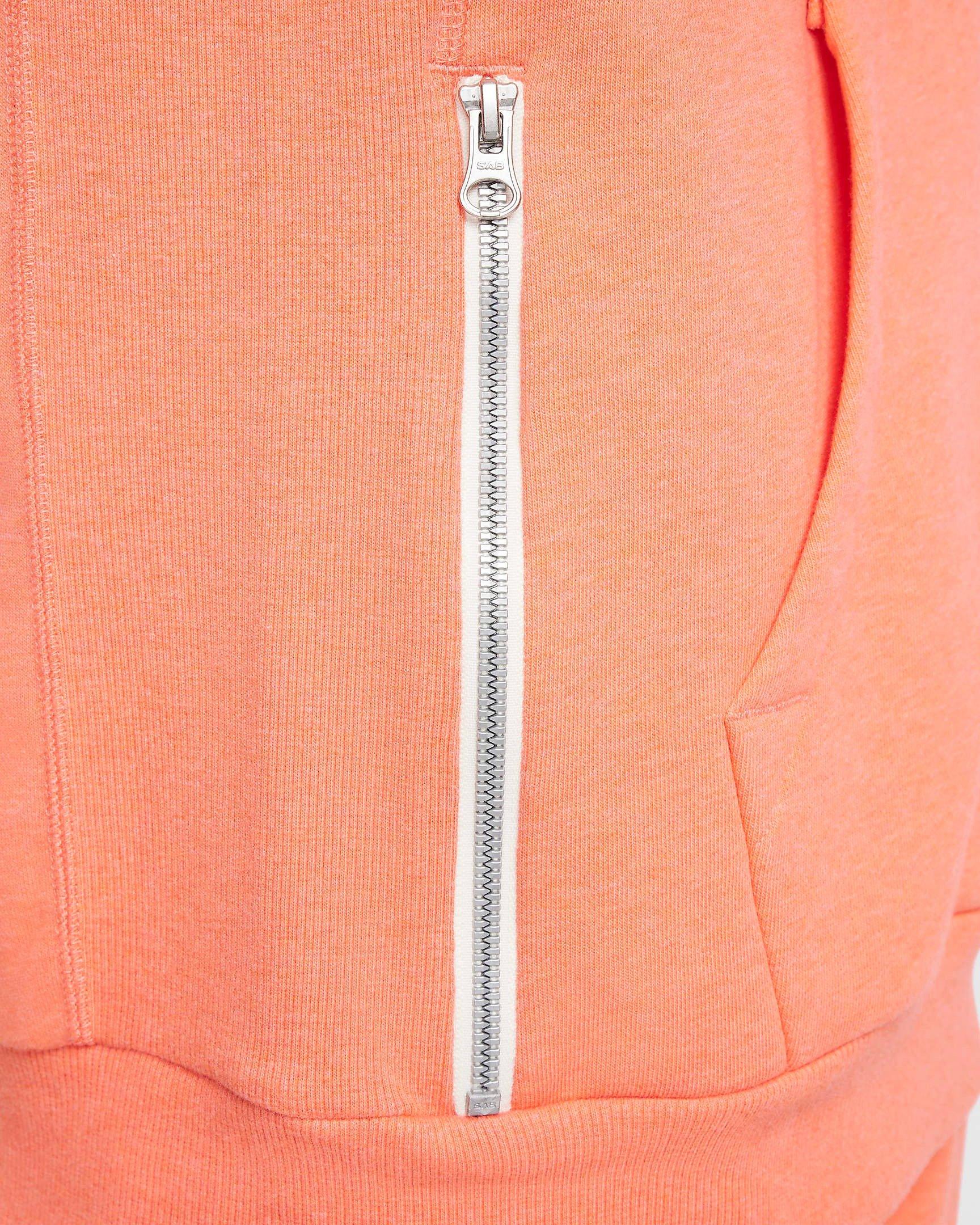 Nike Men's Standard Issue Dri-FIT Pullover Basketball Hoodie - ORANGE Thumbnail View 6