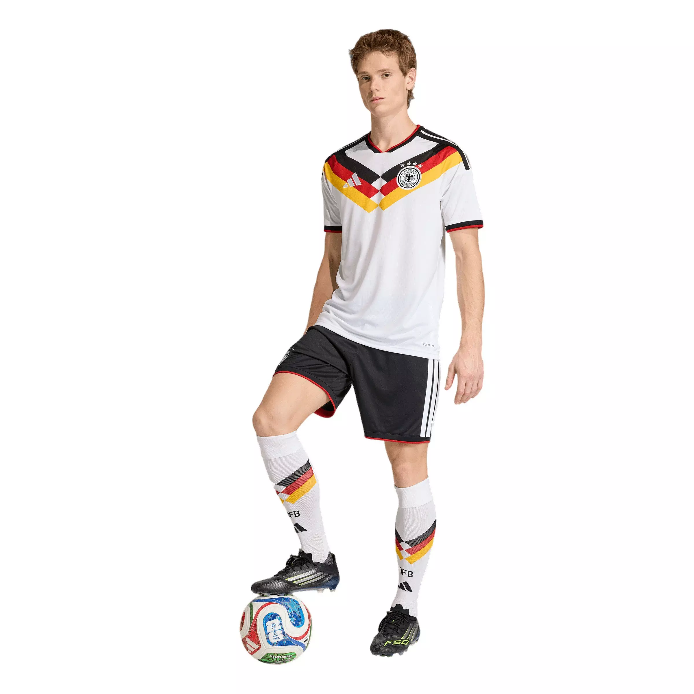 adidas Germany FIFA World Cup 2026 Home Jersey-White - WHITE