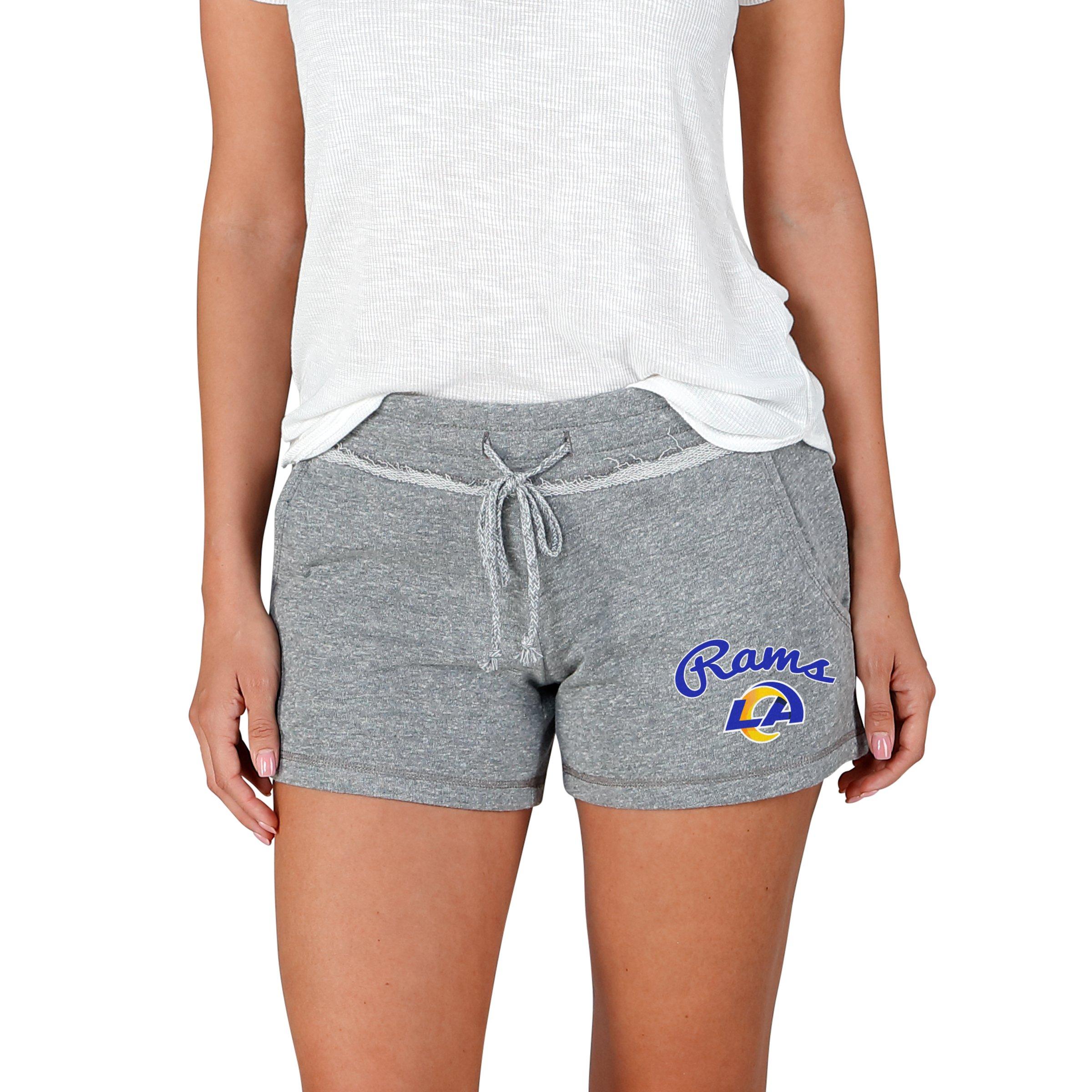 Men's Los Angeles Rams Concepts Sport Gray Throwback Logo Mainstream Terry  Shorts