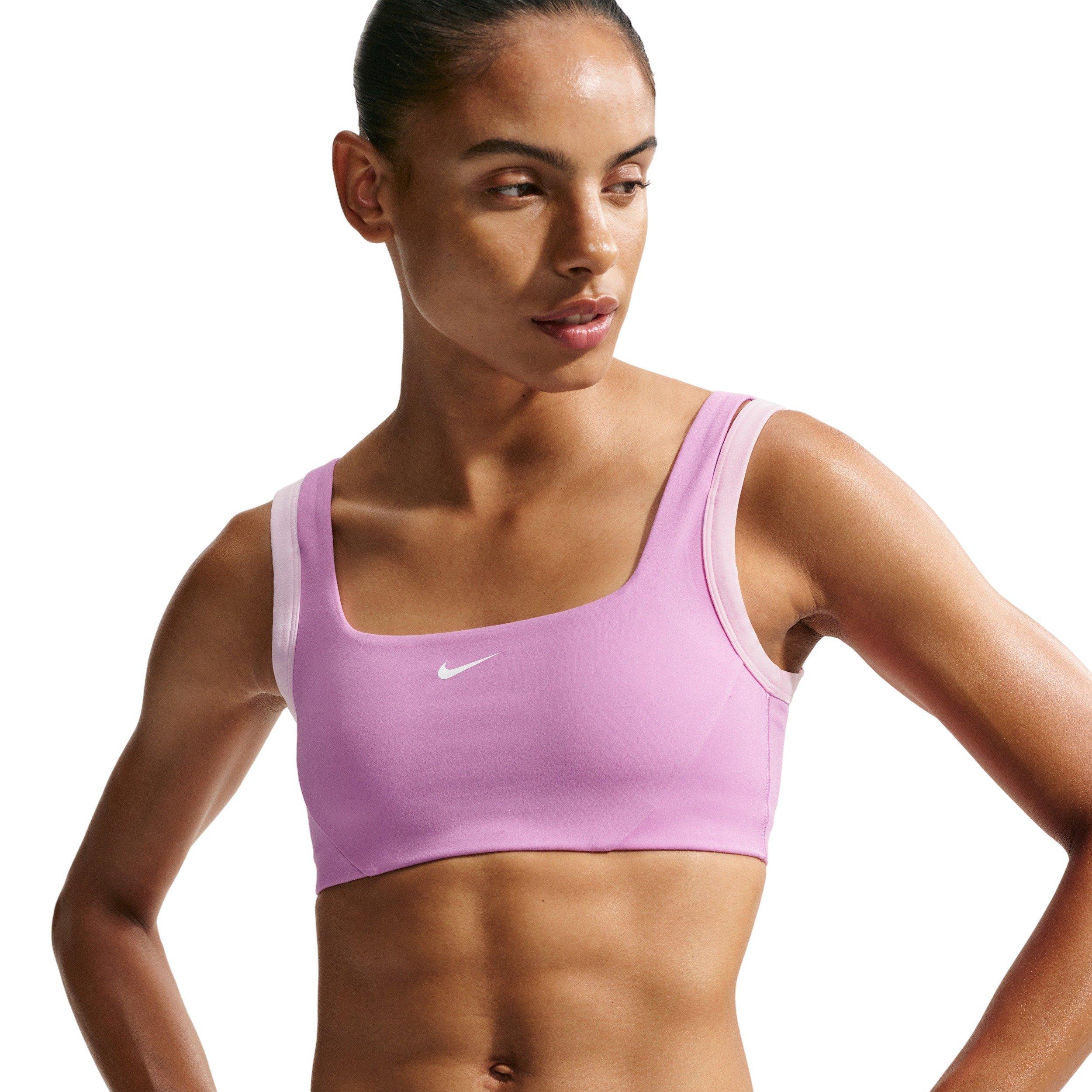 Nike Women's One Light-Support Sports Bra - PURPLE/PINK Thumbnail View 1