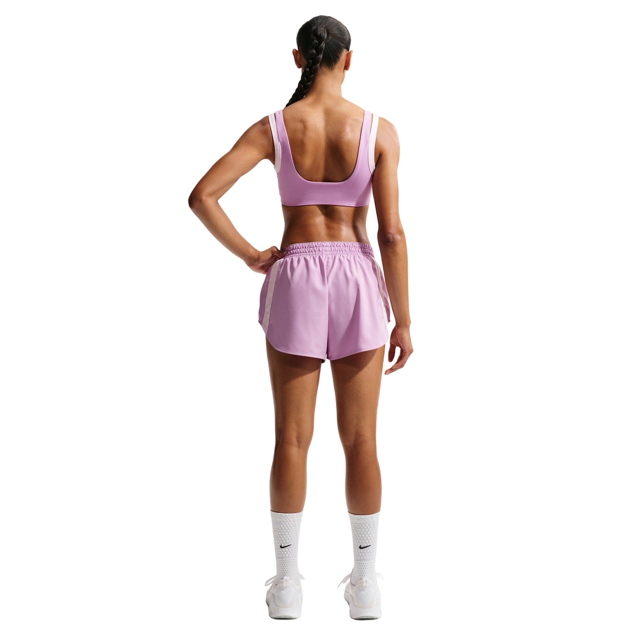 Nike Women's One Light-Support Sports Bra - PURPLE/PINK Thumbnail View 5