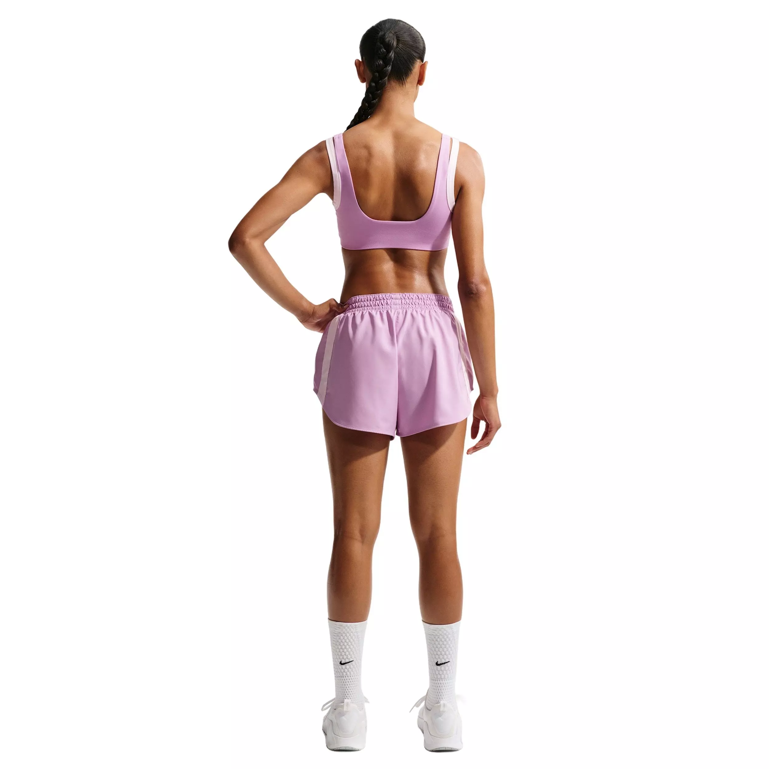 Nike Women's One Light-Support Sports Bra - PURPLE/PINK