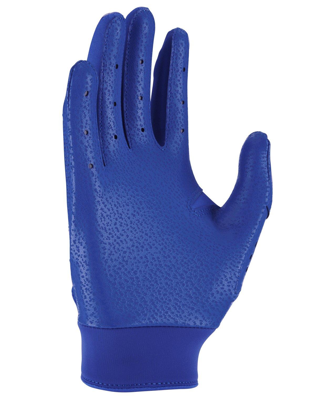 Nike Kids' Alpha Royal/White Batting Gloves