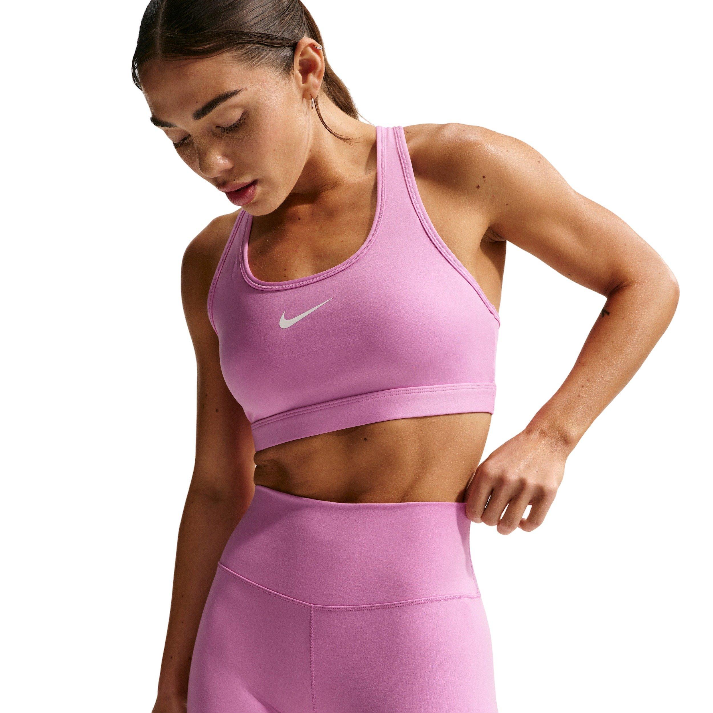 Nike Women's One High-Waisted 5" Biker Shorts - PURPLE/WHITE Thumbnail View 3