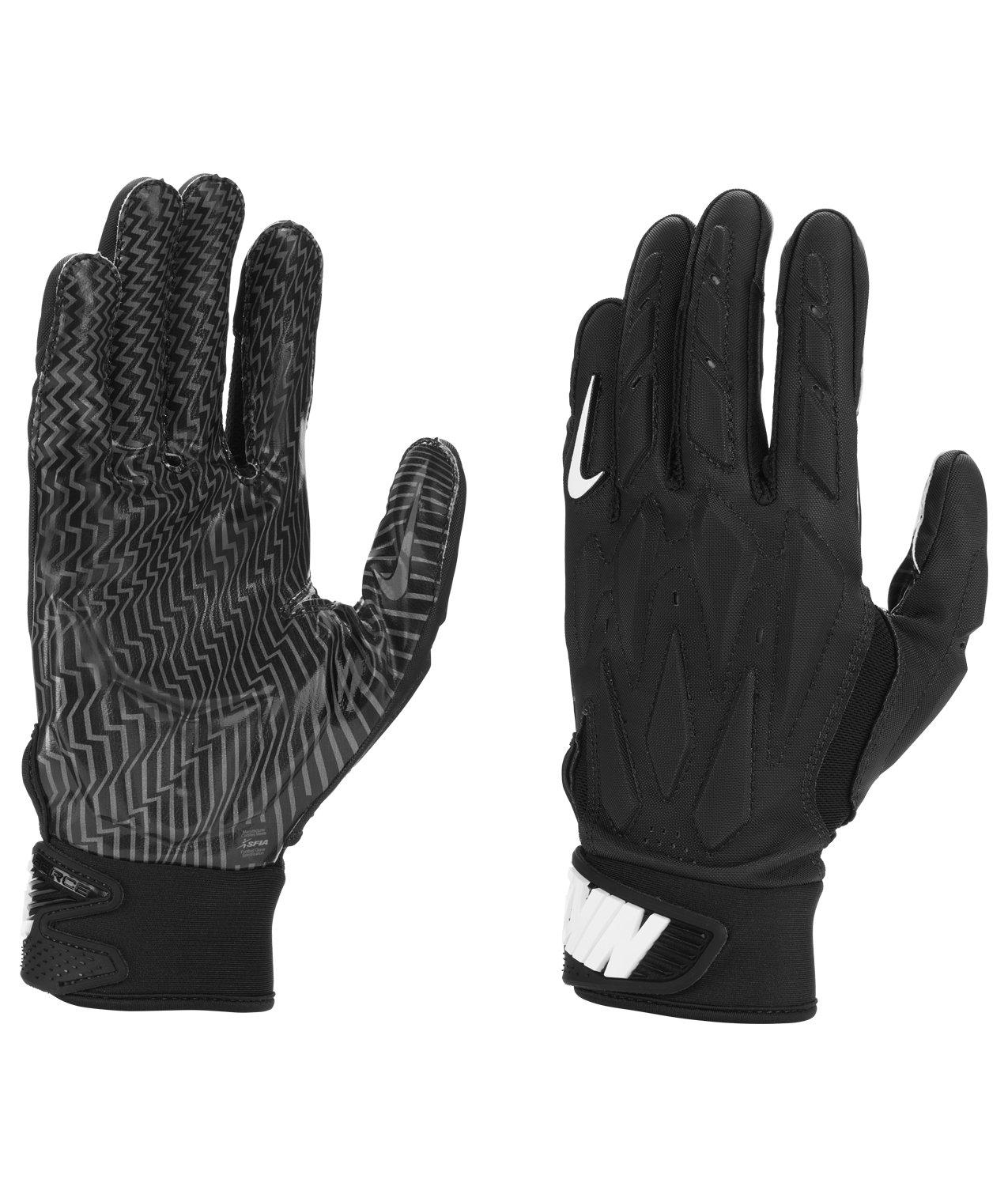Nike Kids' D-Tack 7.0 Football Gloves-Black/White - BLACK/WHITE