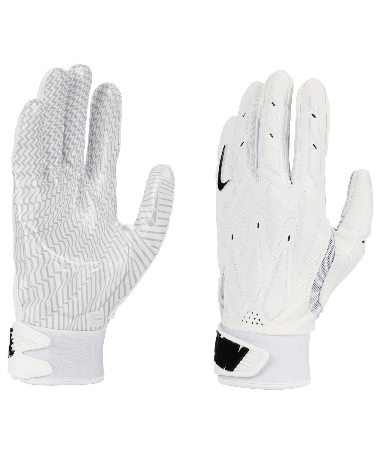 Nike Kids' D-Tack 7.0 Football Gloves-White/Black - WHITE/BLACK