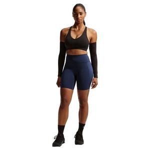 Nike Women's Universa High-Waisted 8" Biker Shorts with No Front Seam
