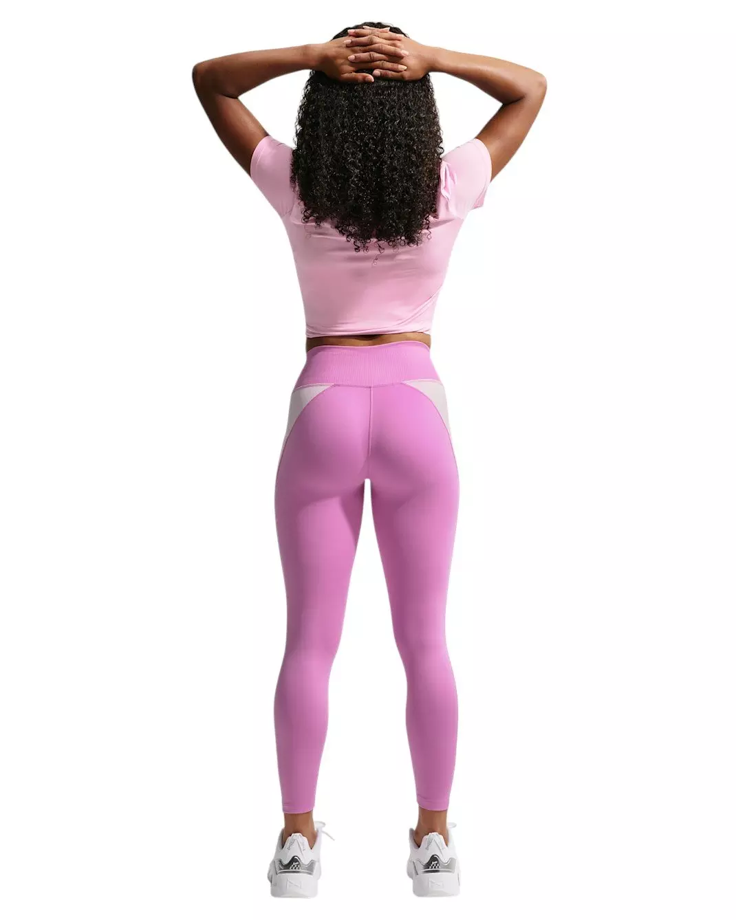 Nike Women's One High-Waisted 7/8 Leggings - LT MAGENTA/PINK