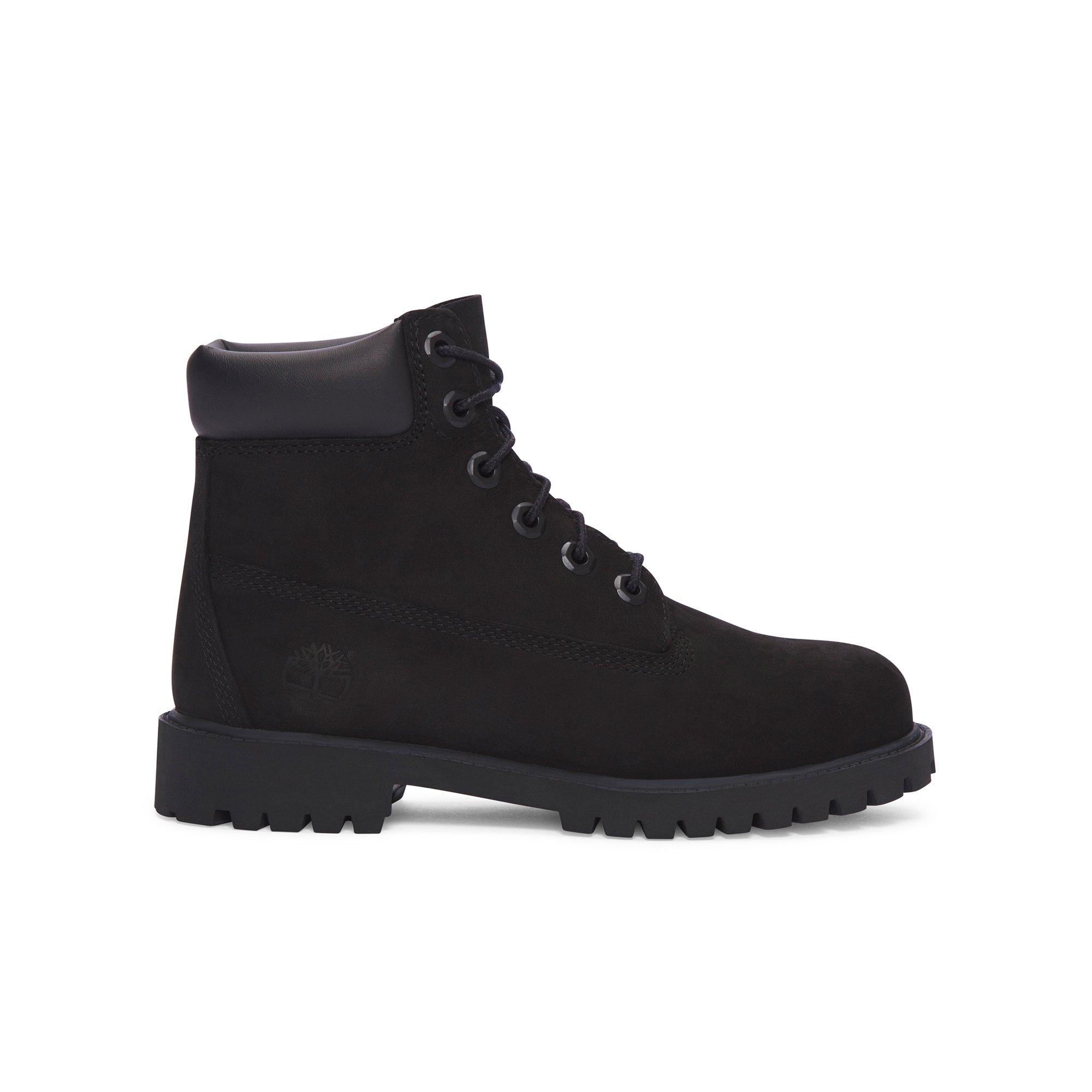 Timberland black store school shoes