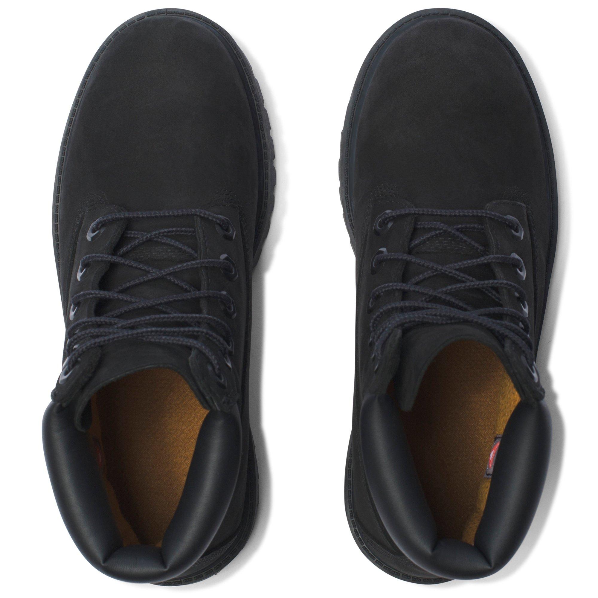 Timberland 6-Inch Premium "Black" Grade School Boys' Boot - BLACK Thumbnail View 4