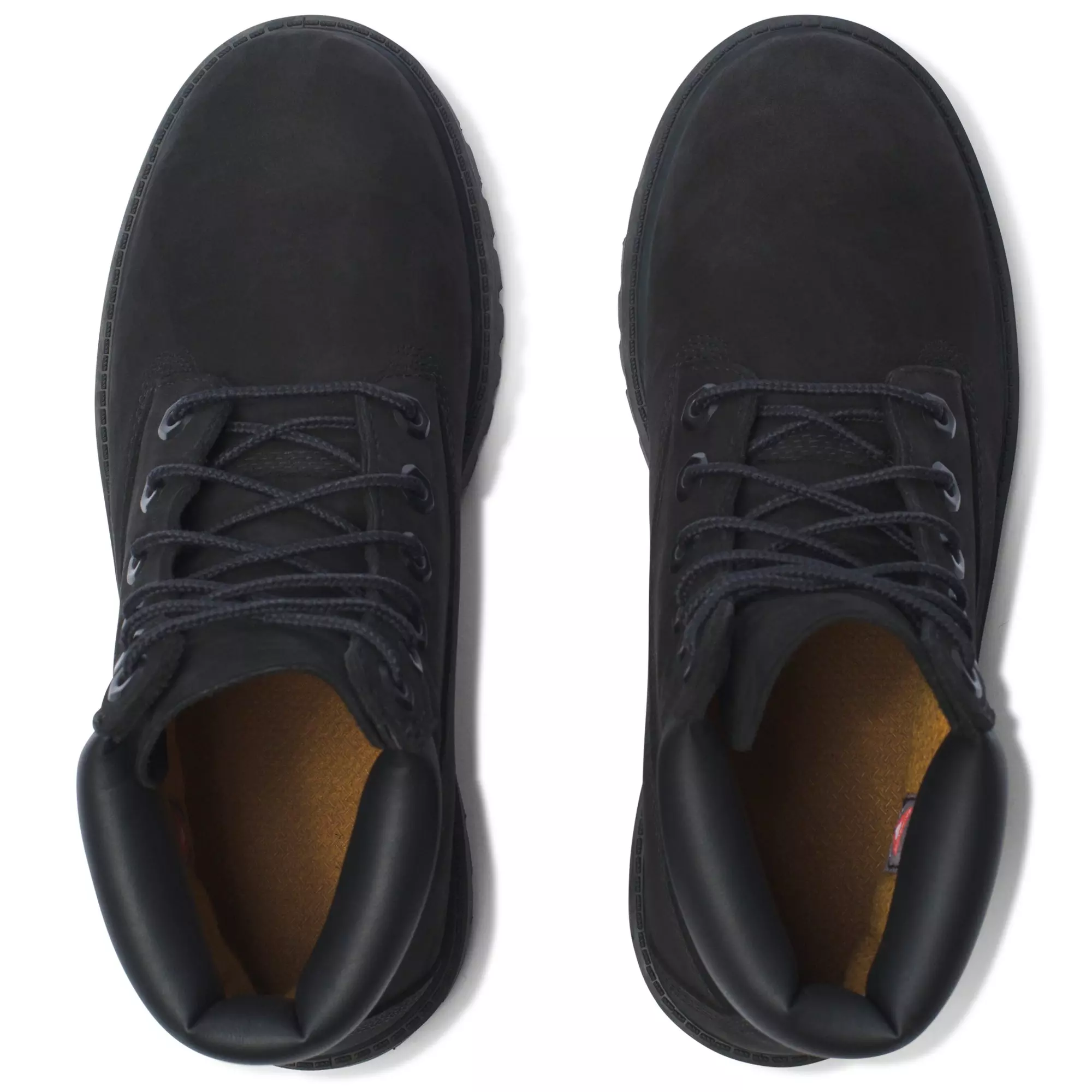 Timberland 6-Inch Premium "Black" Grade School Boys' Boot - BLACK