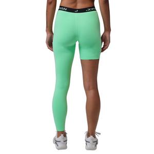 Jordan Women's Sport High-Rise Single-Leg Left Basketball Leggings - Green/Black
