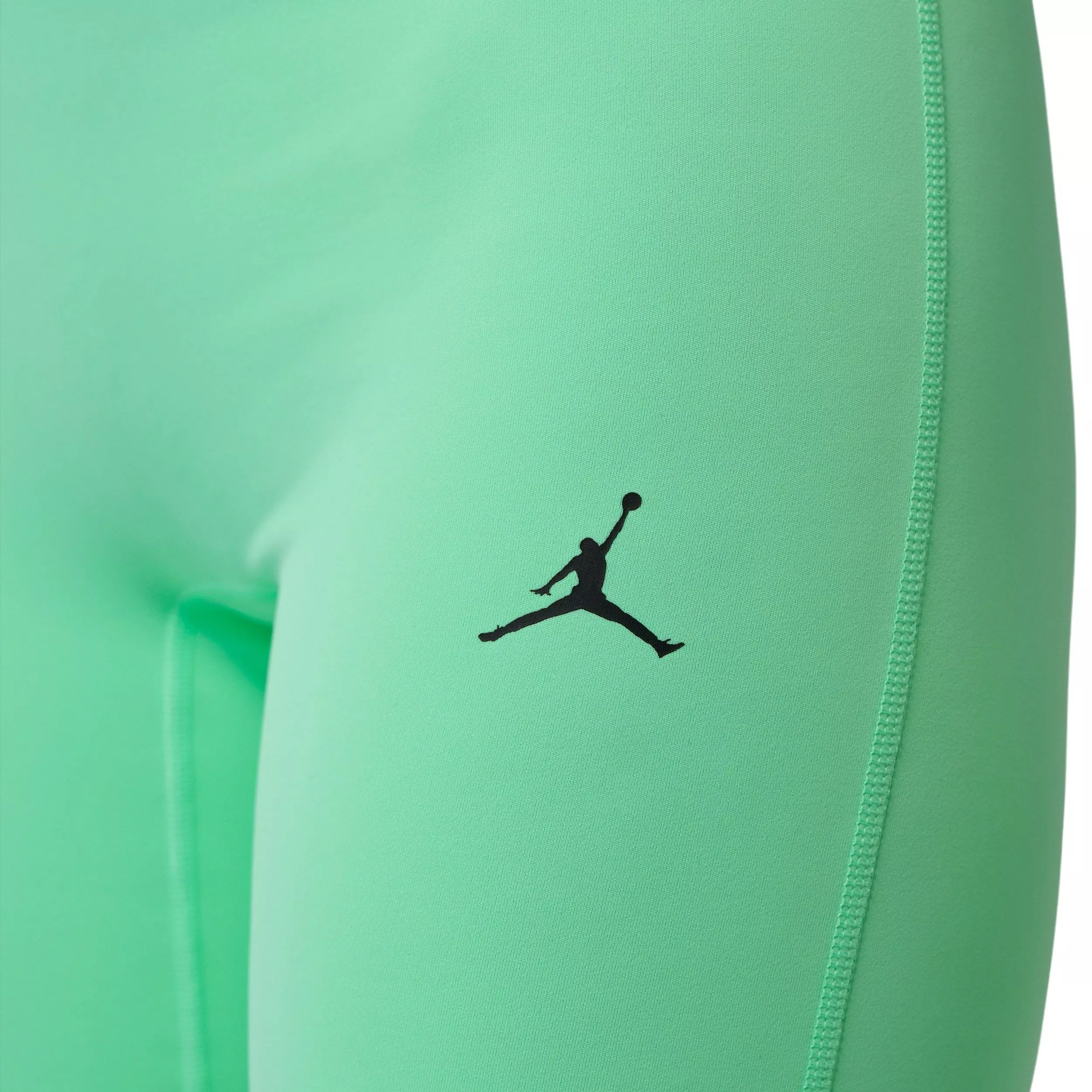 Jordan Women's Sport High-Rise Single-Leg Left Basketball Leggings - Green/Black - GREEN/BLACK