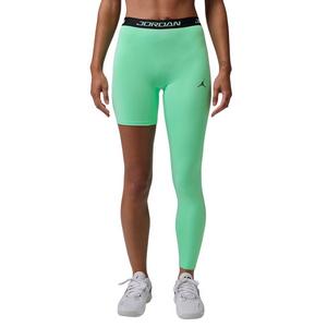Jordan Women's Sport High-Rise Single-Leg Left Basketball Leggings - Green/Black