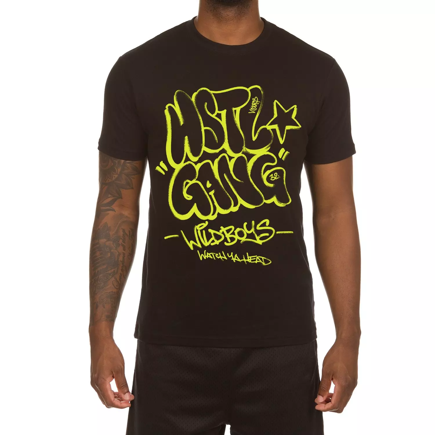 Hustle Gang Men's Fame Seeker Tee - BLACK