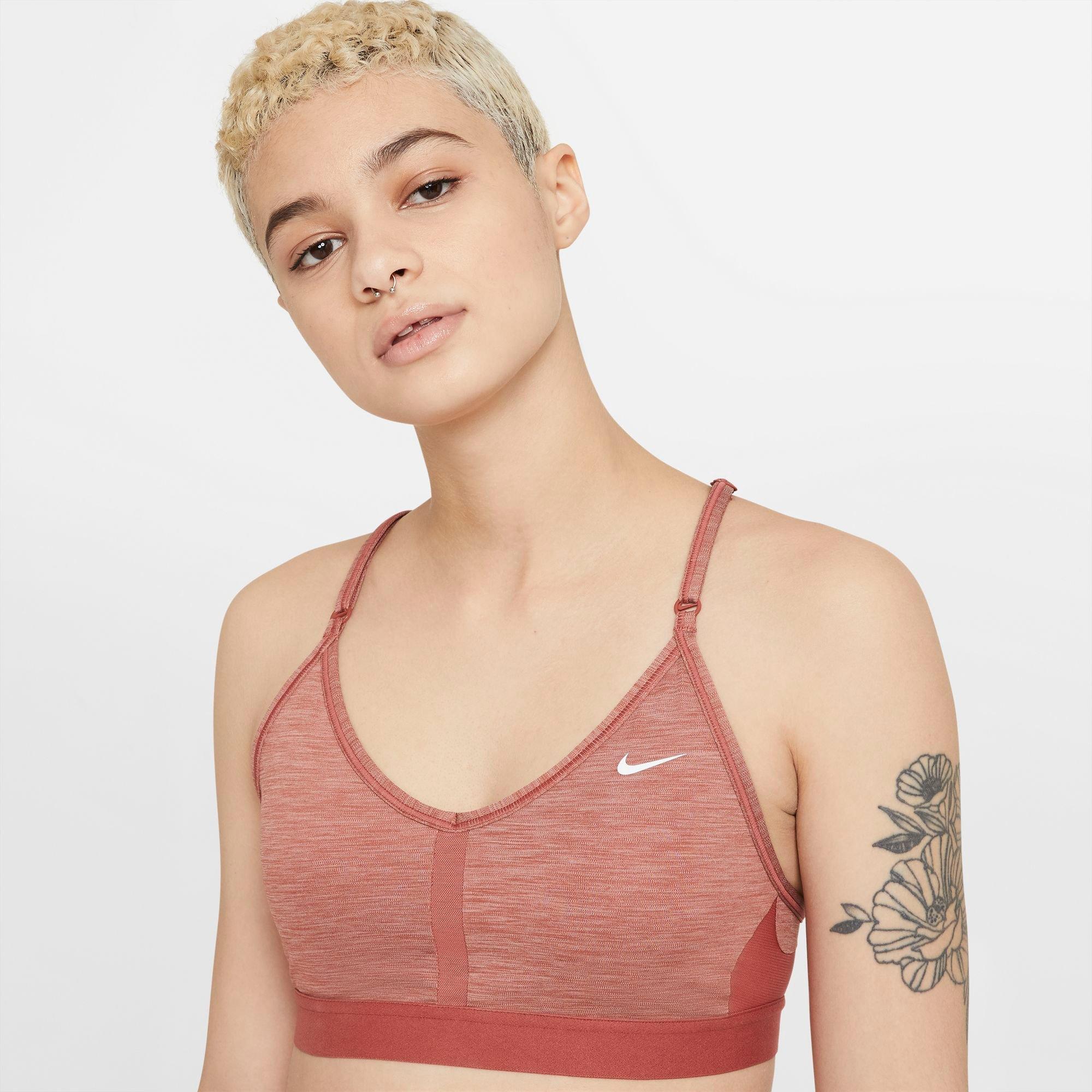 Nike Women's Dri-FIT Indy V-Neck Sports Bra