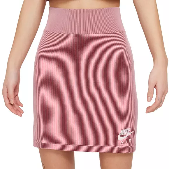 Nike Women's Sportswear Air Ribbed Skirt - Pink Hibbett City