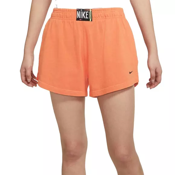 Nike Women Sportswear Swoosh Woven Shorts (alpha orange / black)
