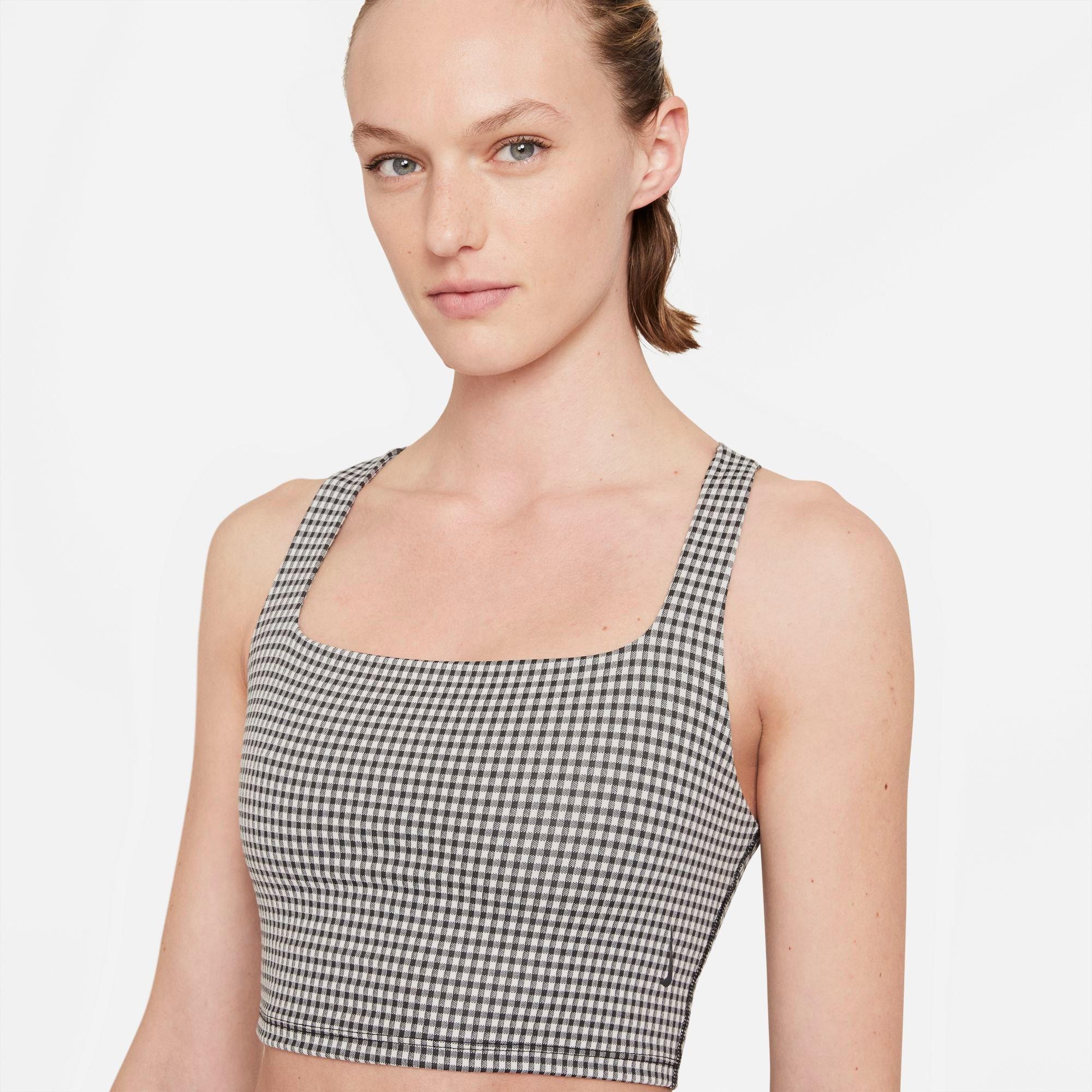 Nike Gingham Bra