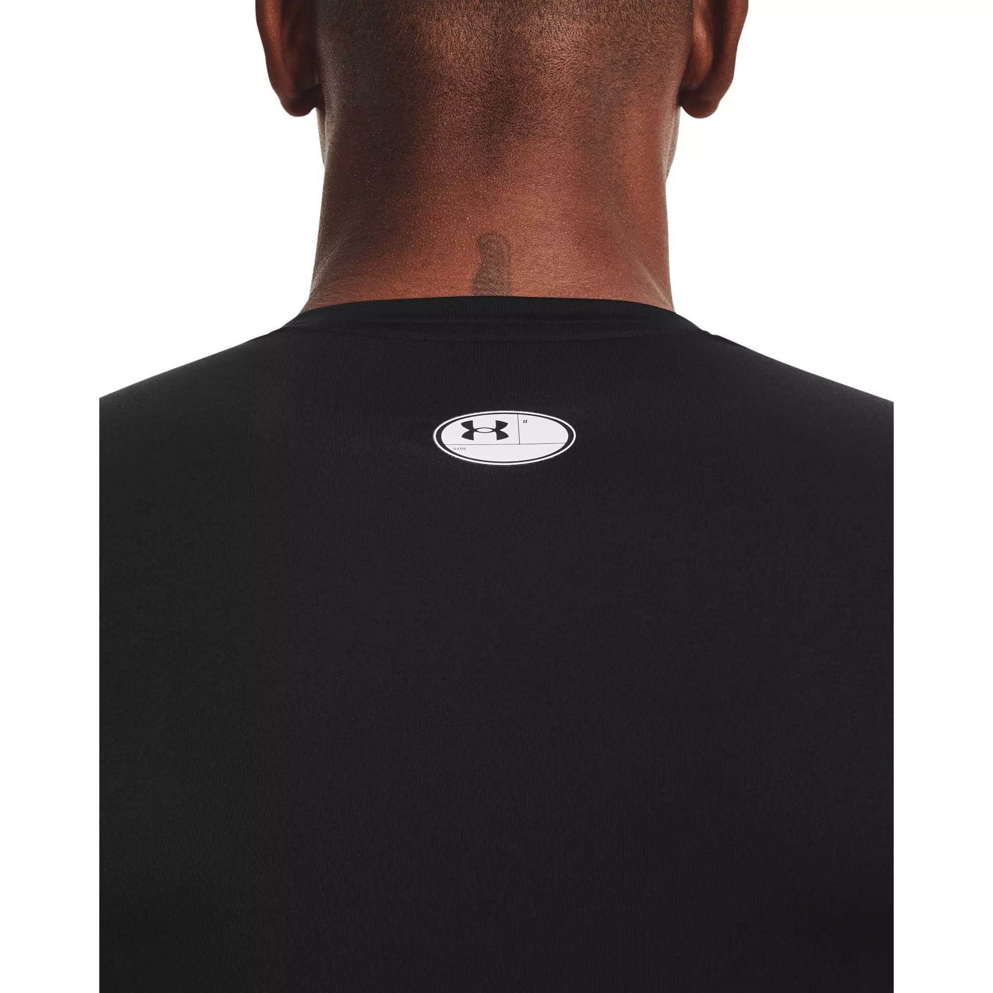 Under Armour Men's HeatGear Armour "Black" Compression Shirt - BLACK