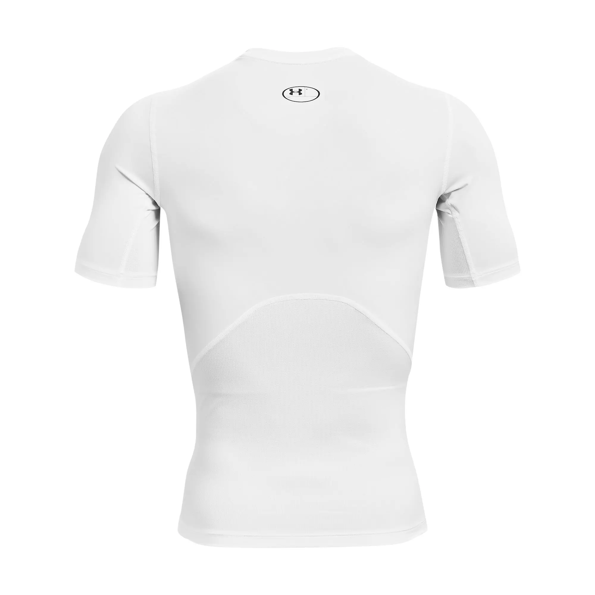 Under Armour Men's HeatGear Compression Shirt - WHITE