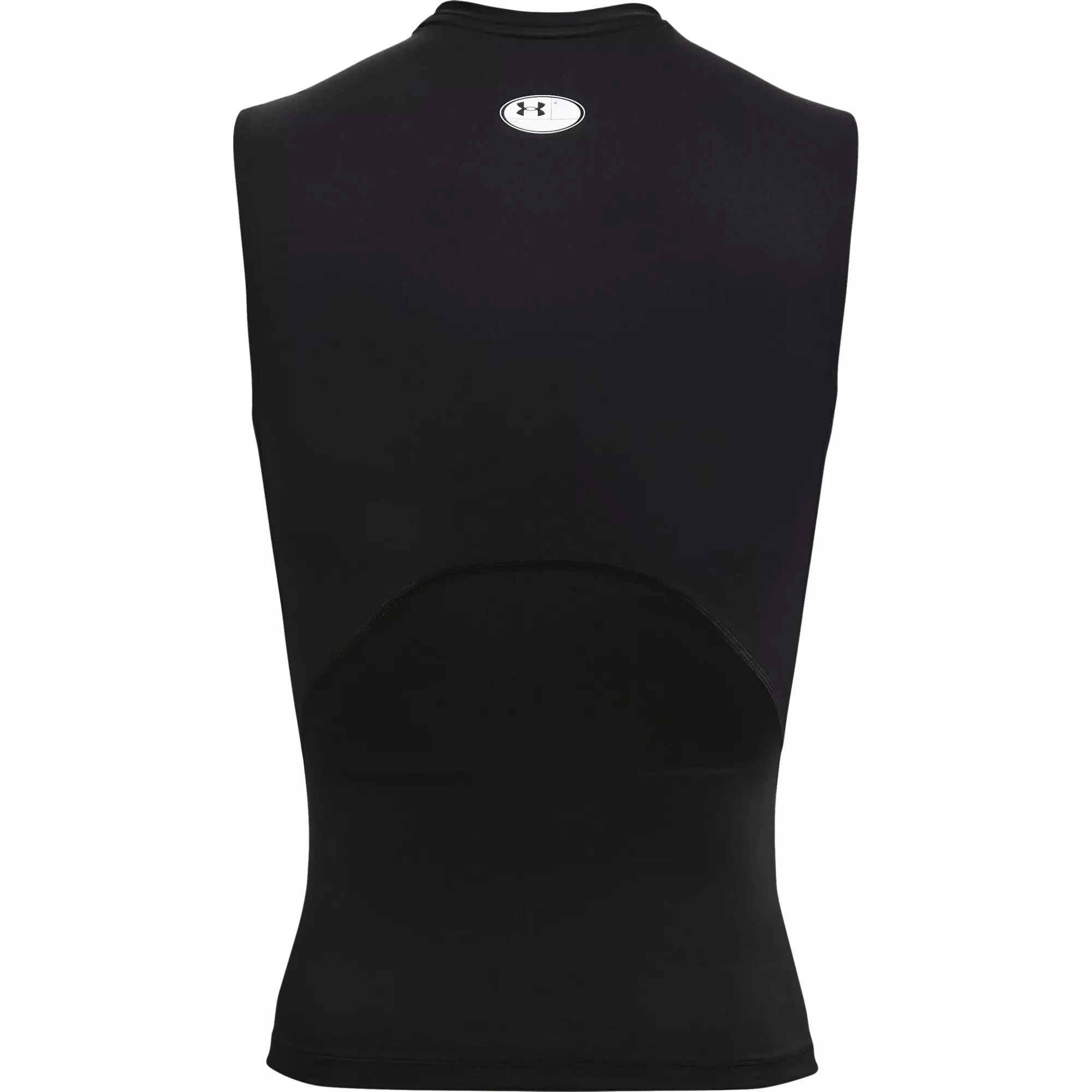 Under Armour Men's HeatGear Sleeveless Compression Shirt - BLACK