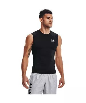 Men's Sleeveless Tee Compression Under Base Layers Tank Top Sports Muscle Vest 