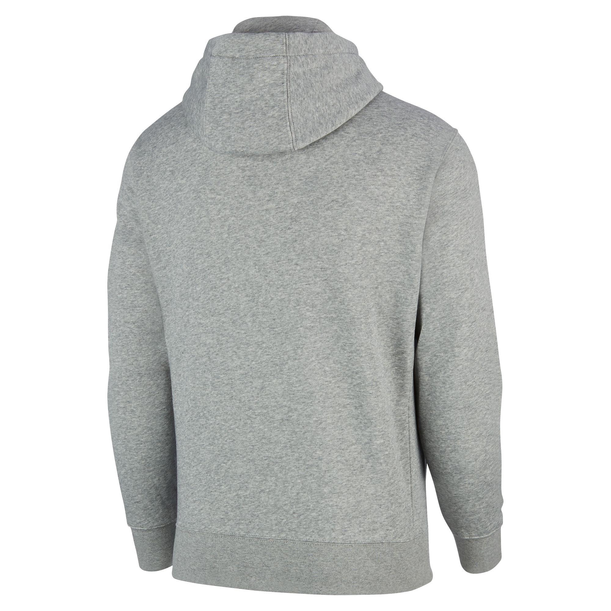 Nike Sportswear Club Full-Zip Men's "Grey" Hoodie