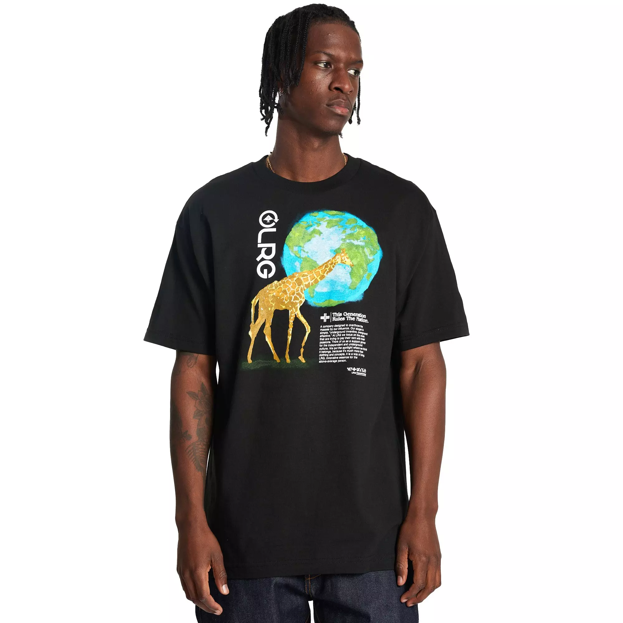 LRG Men's Rules The Nation Tee - MASTER SKU COLOR