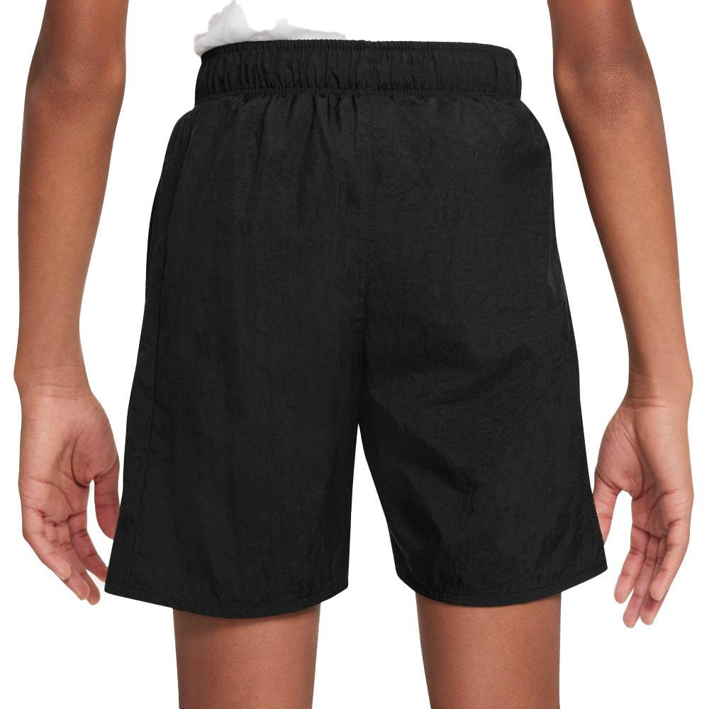 Nike Big Kids' (Boys') "Black" Sportswear Woven Shorts - BLACK Thumbnail View 2