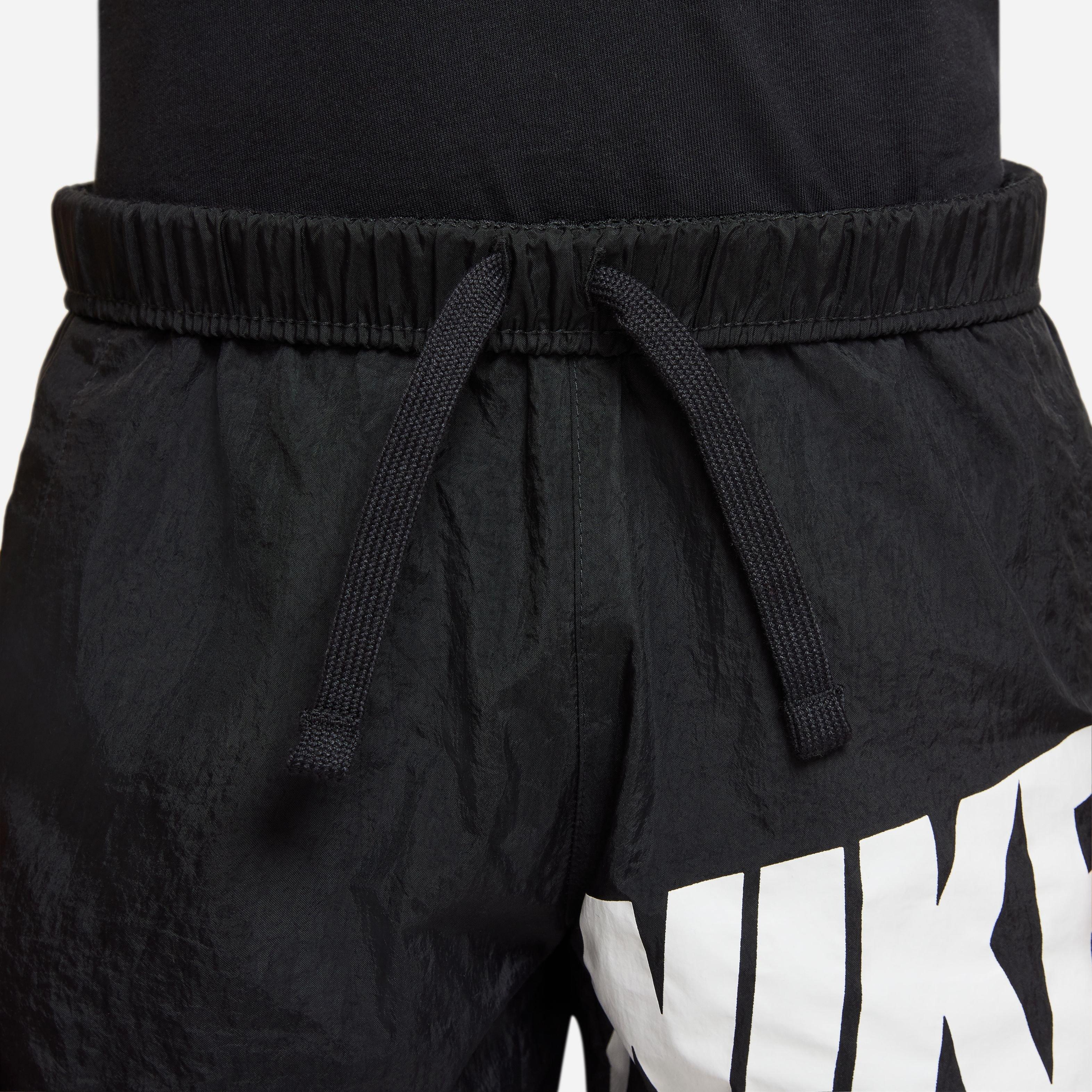 Nike Big Boys' Sportswear Woven Shorts Orange, Size: Large, Nylon/Polyester