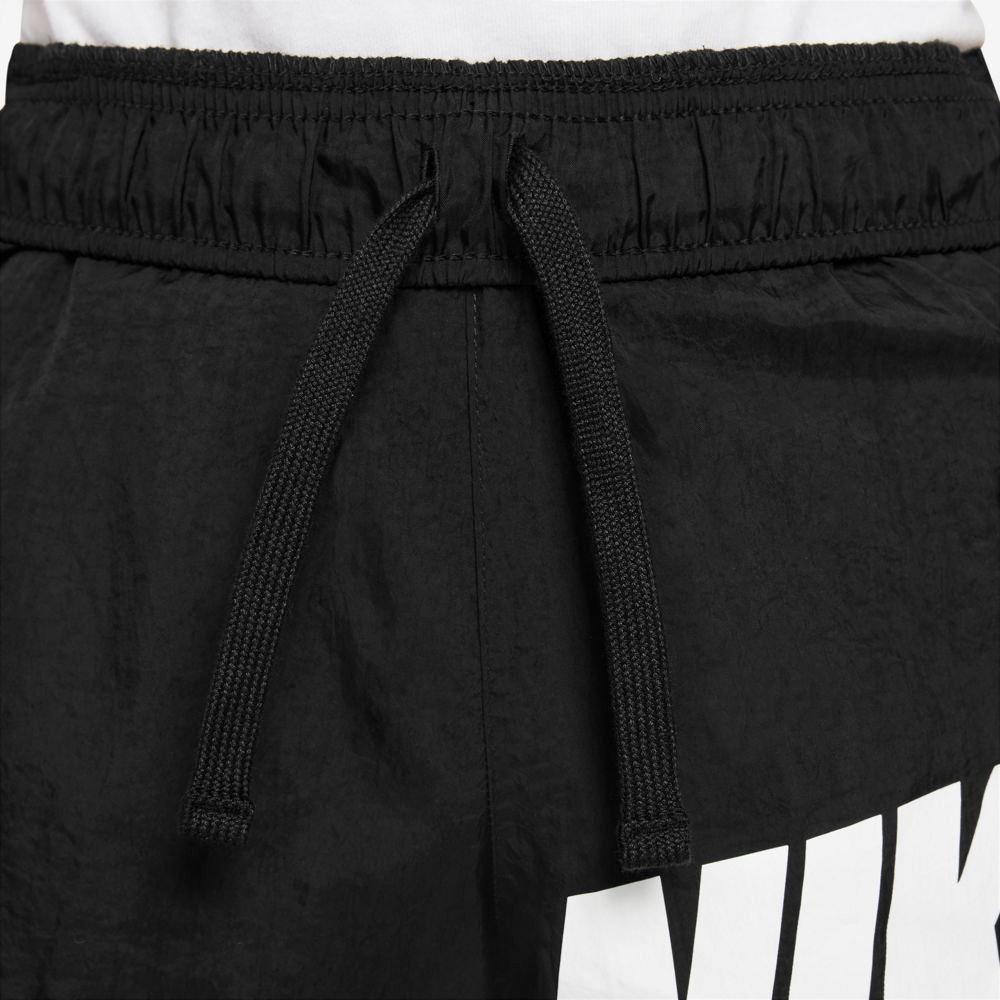 Nike Big Kids' (Boys') "Black" Sportswear Woven Shorts - BLACK Thumbnail View 4