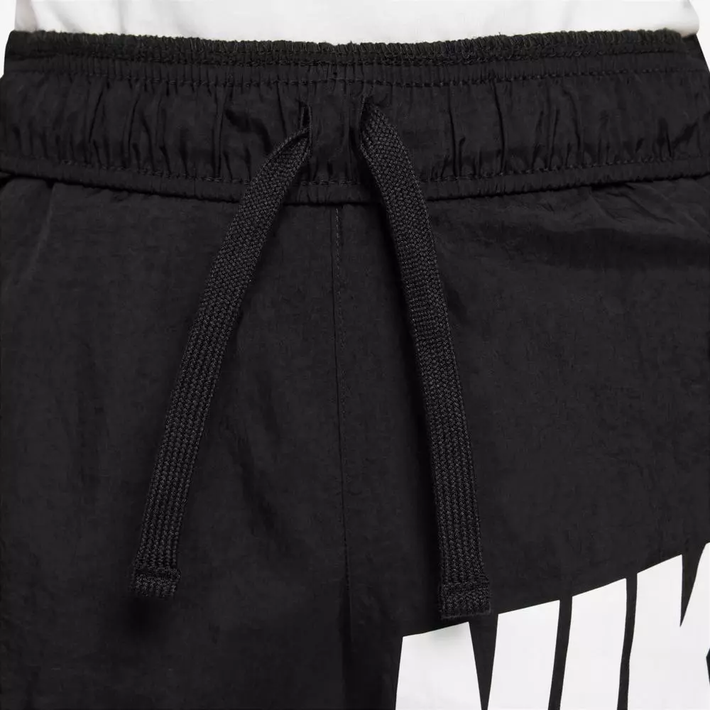 Nike Big Kids' (Boys') "Black" Sportswear Woven Shorts - BLACK